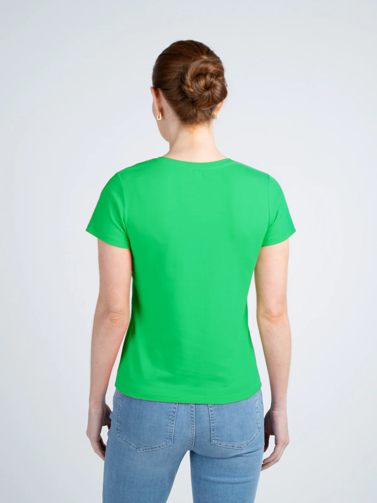 Short Sleeve Everyday V Neck T-Shirt - Image 33