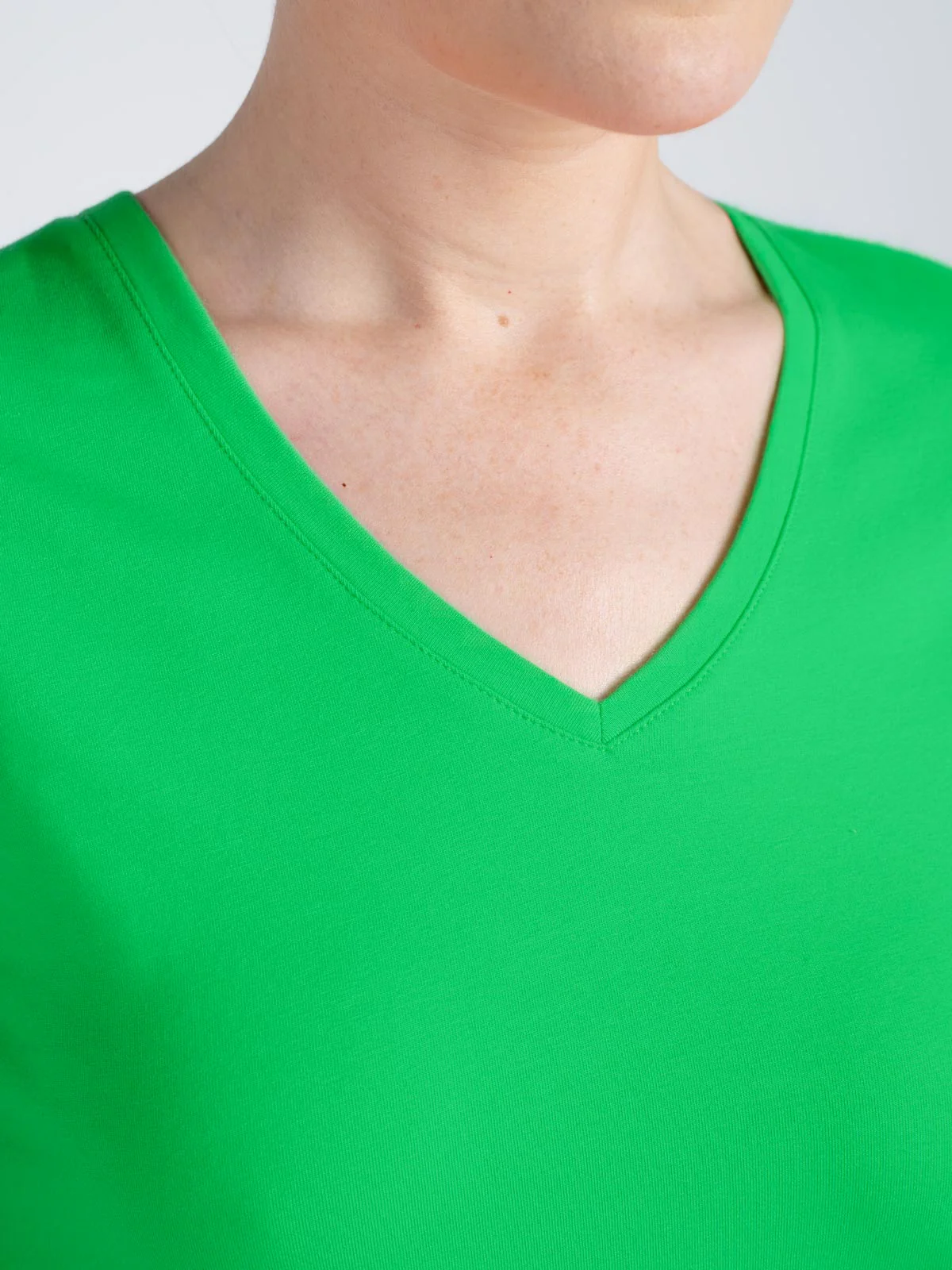 Short Sleeve Everyday V Neck T-Shirt - Image 35
