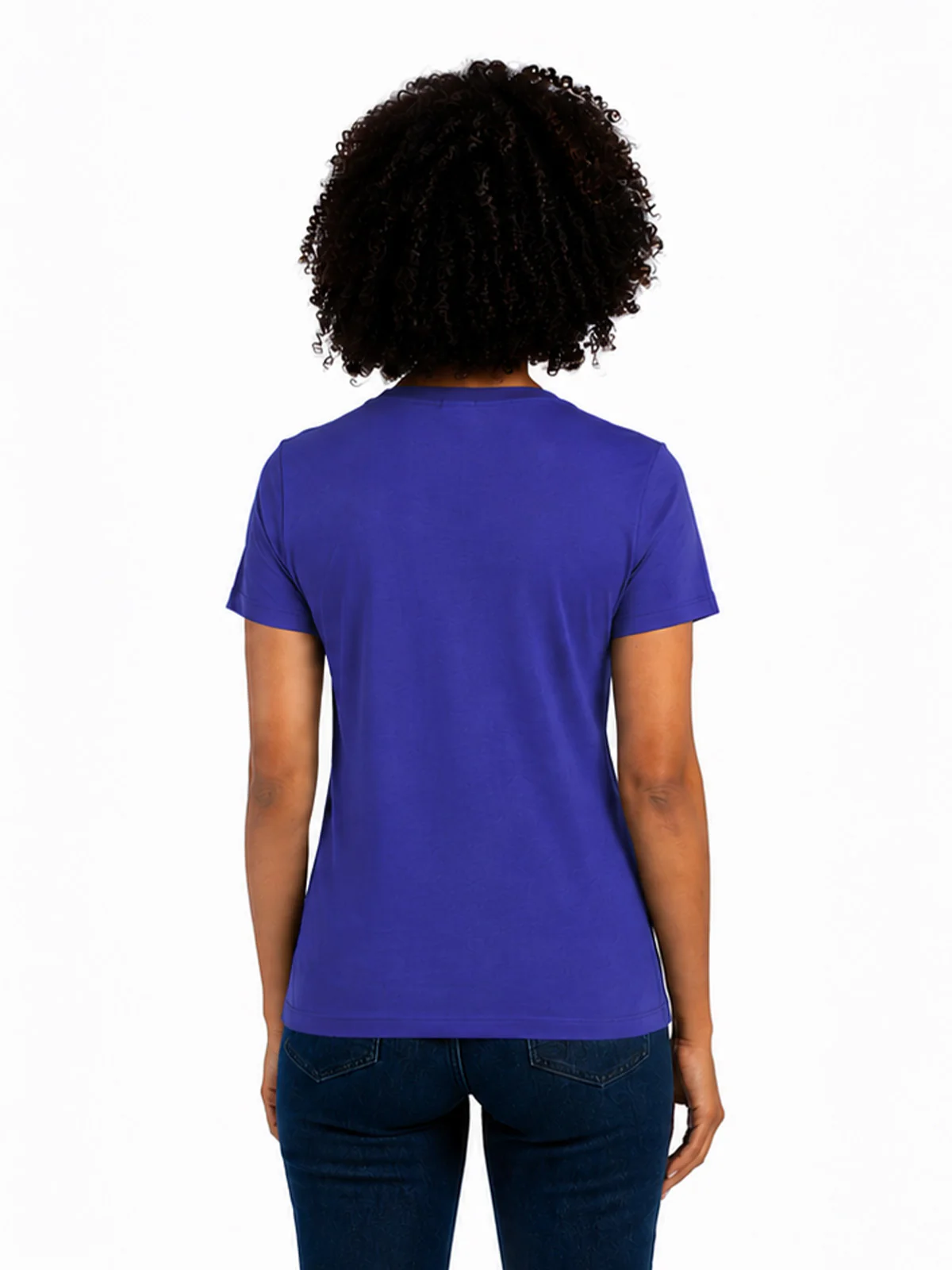 Short Sleeve Everyday V Neck T-Shirt - Image 44