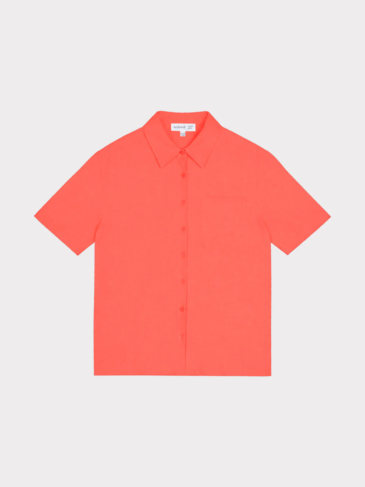 Short Sleeve Linen Shirt - Image 16