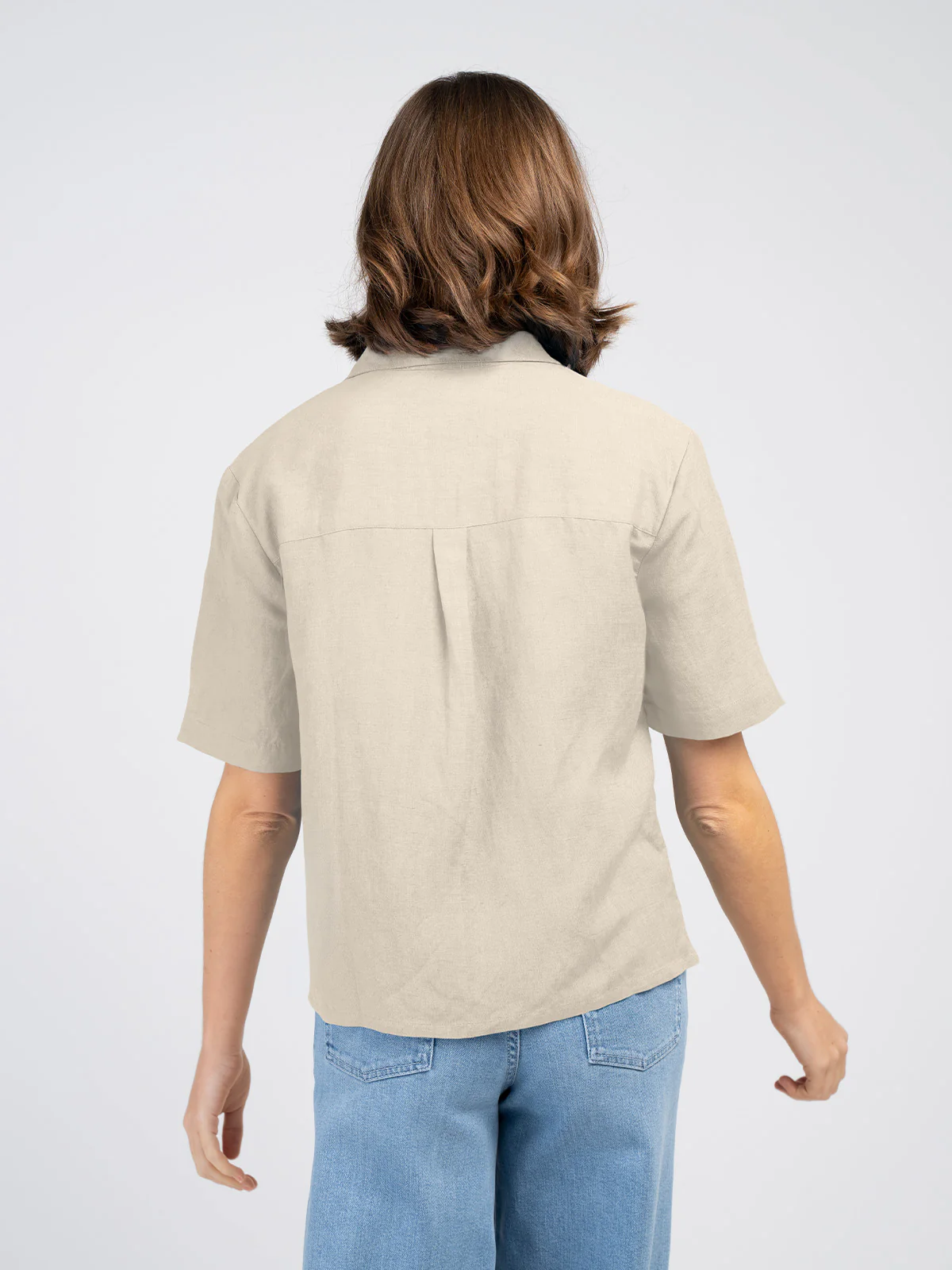 Short Sleeve Linen Shirt - Image 18
