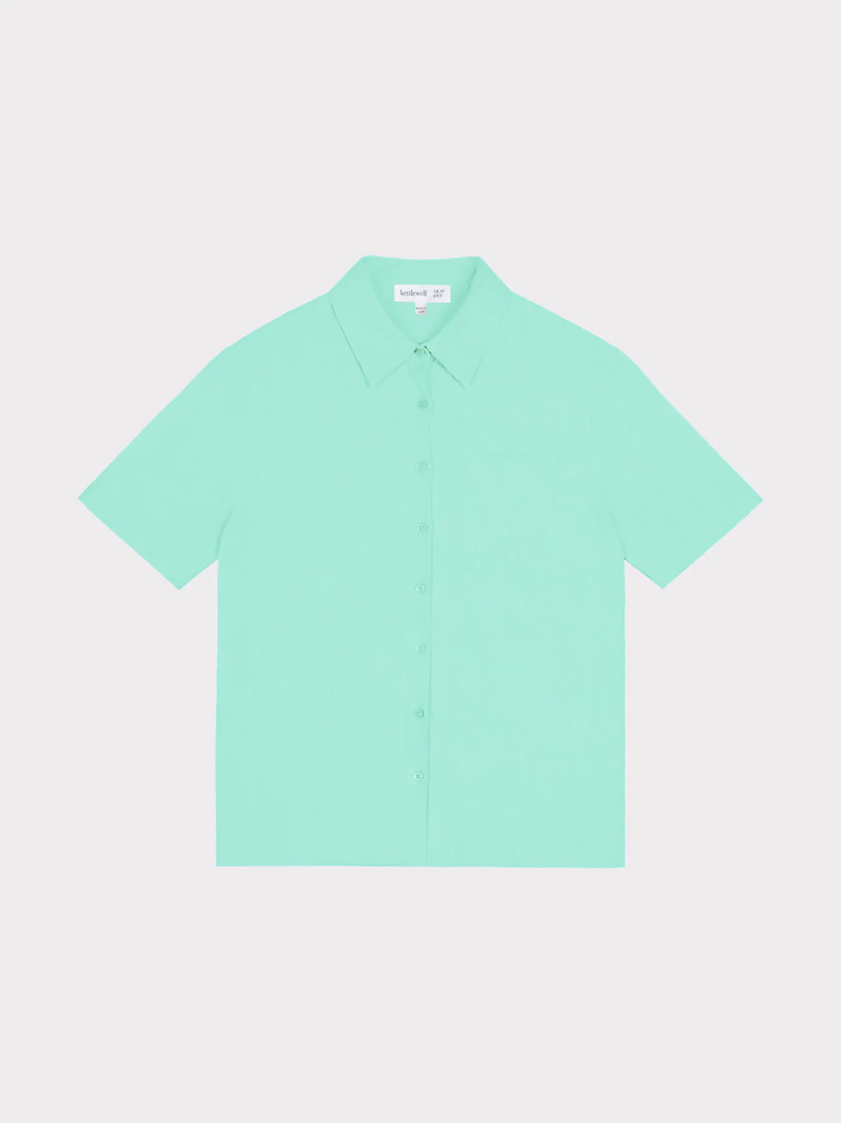 Short Sleeve Linen Shirt - Image 34