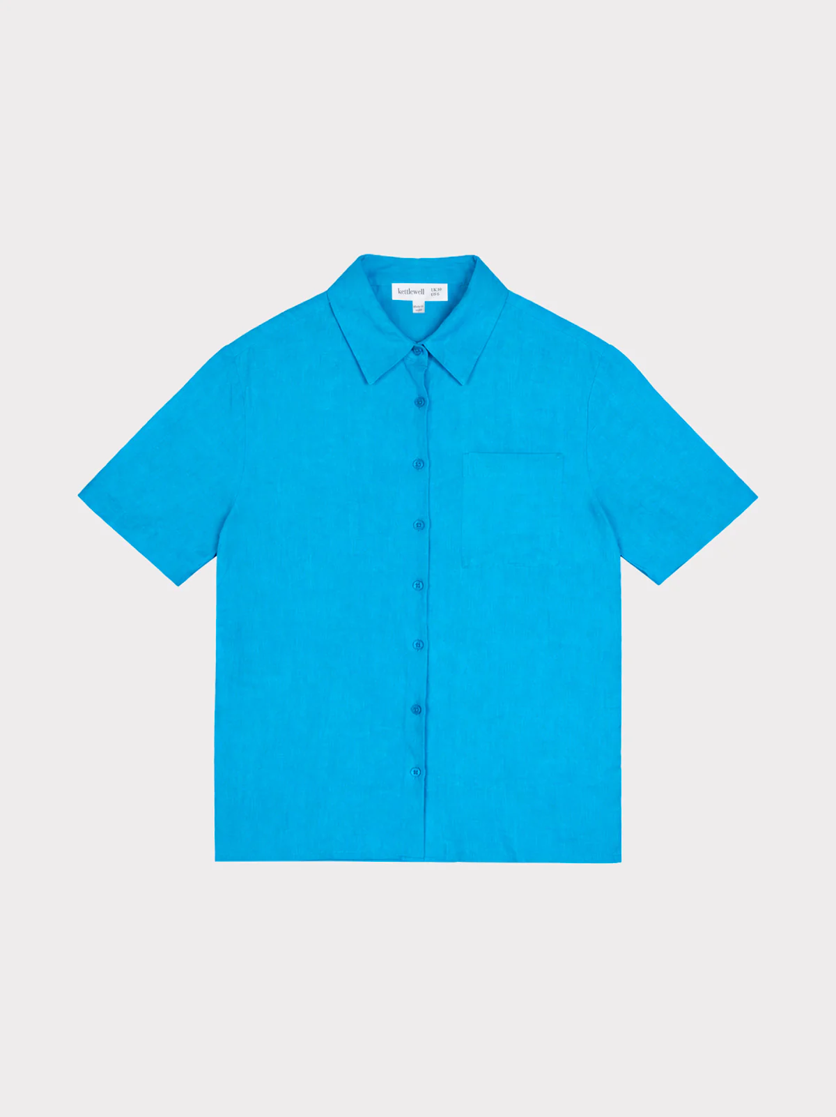 Short Sleeve Linen Shirt - Image 4