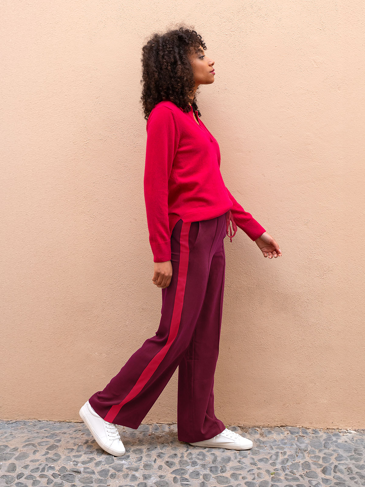 Side Stripe Trousers - Image 11