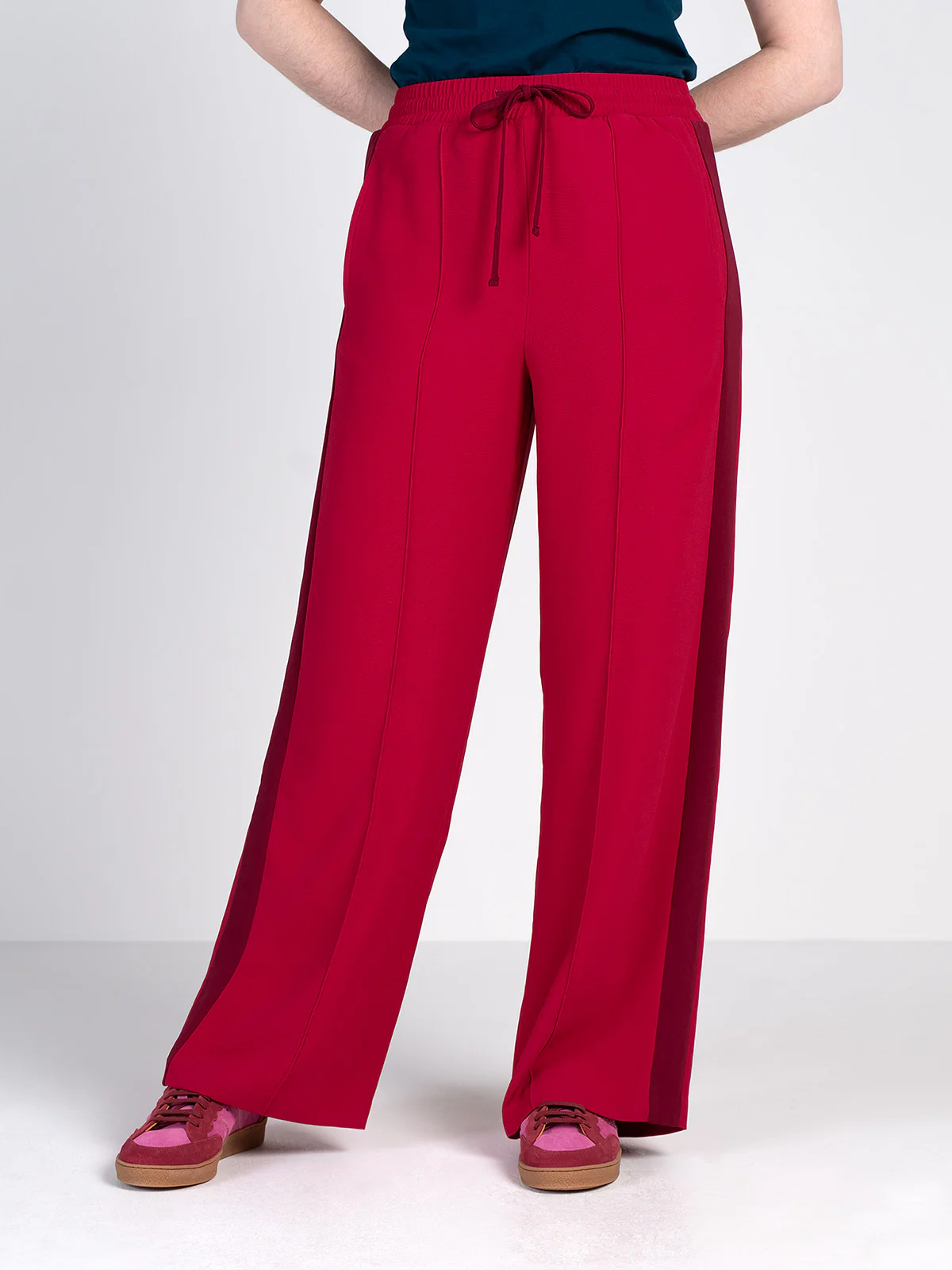 Side Stripe Trousers - Image 17