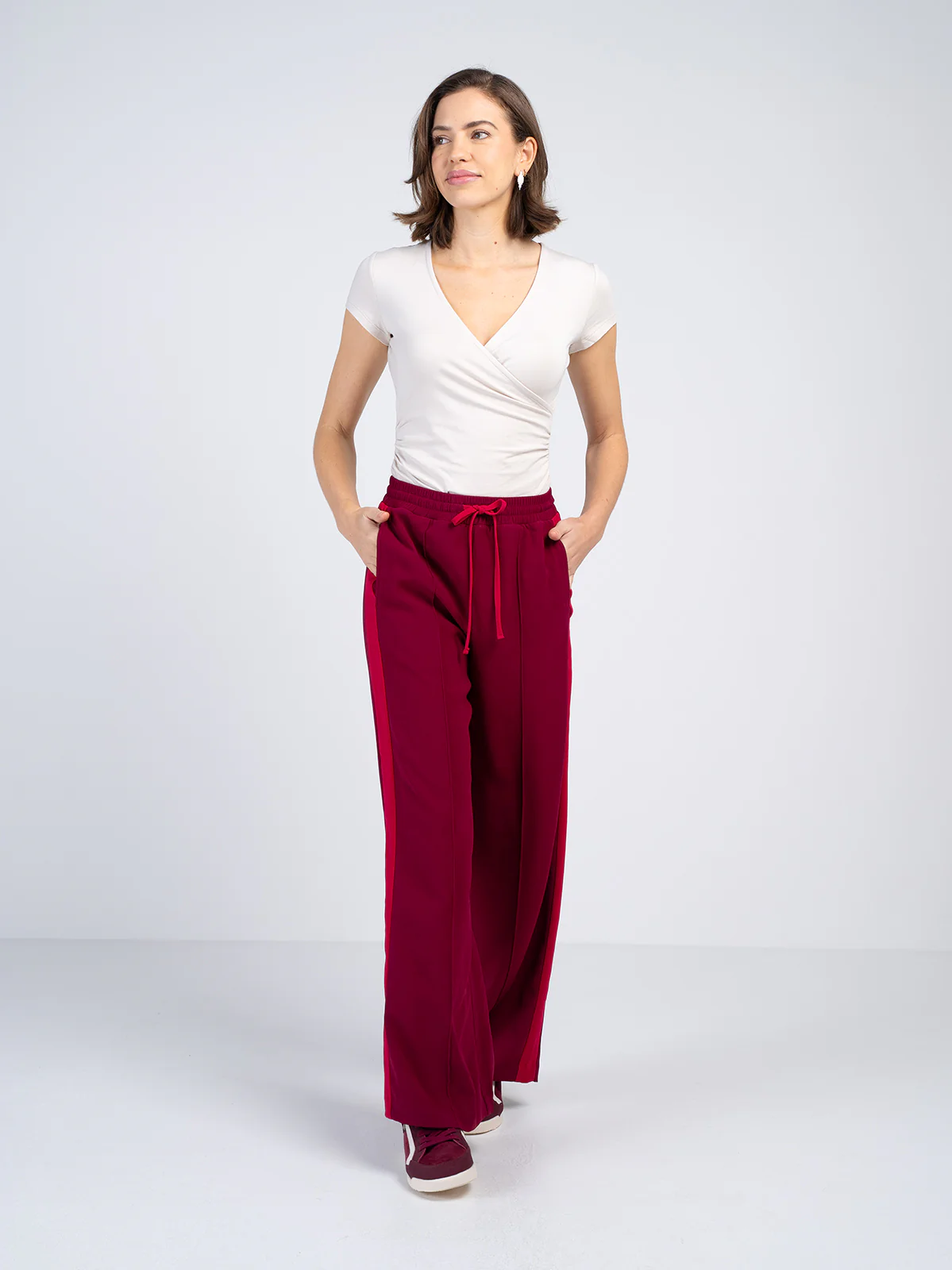 Side Stripe Trousers - Image 6