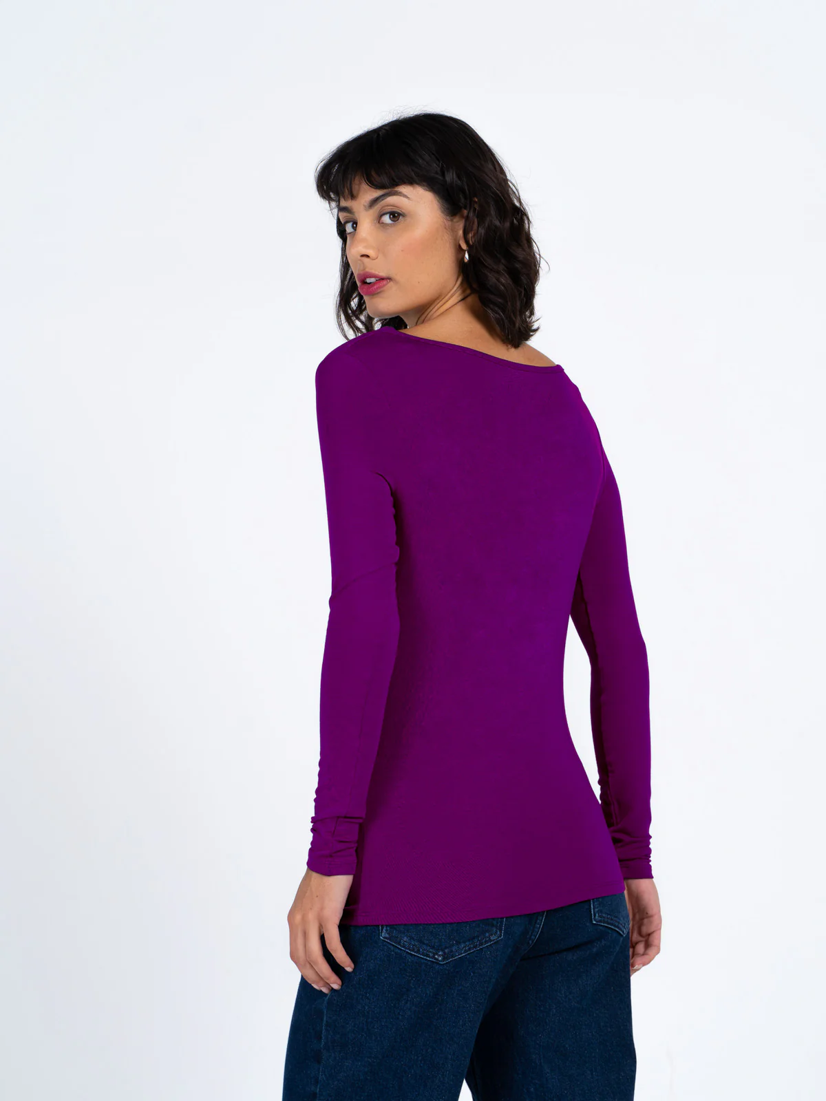 Silky Cowl Neck - Image 3