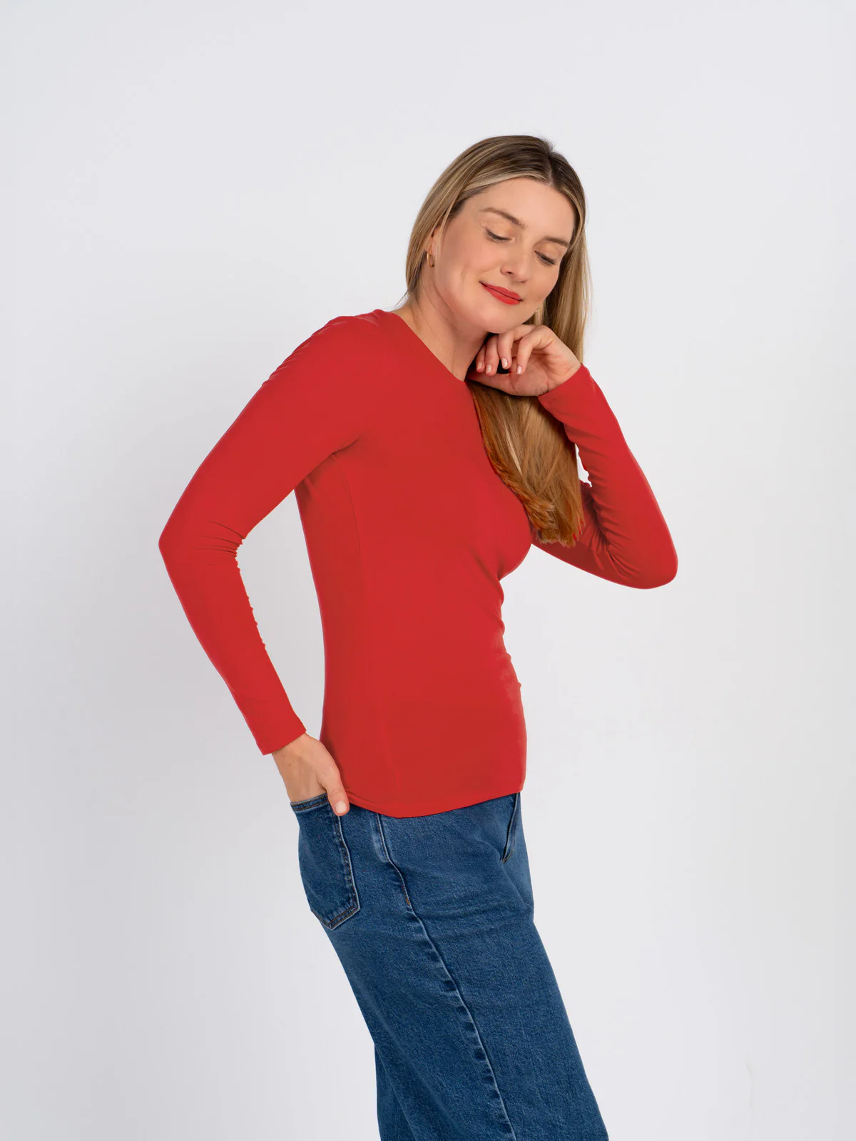 Silky Crew Neck - Image 91
