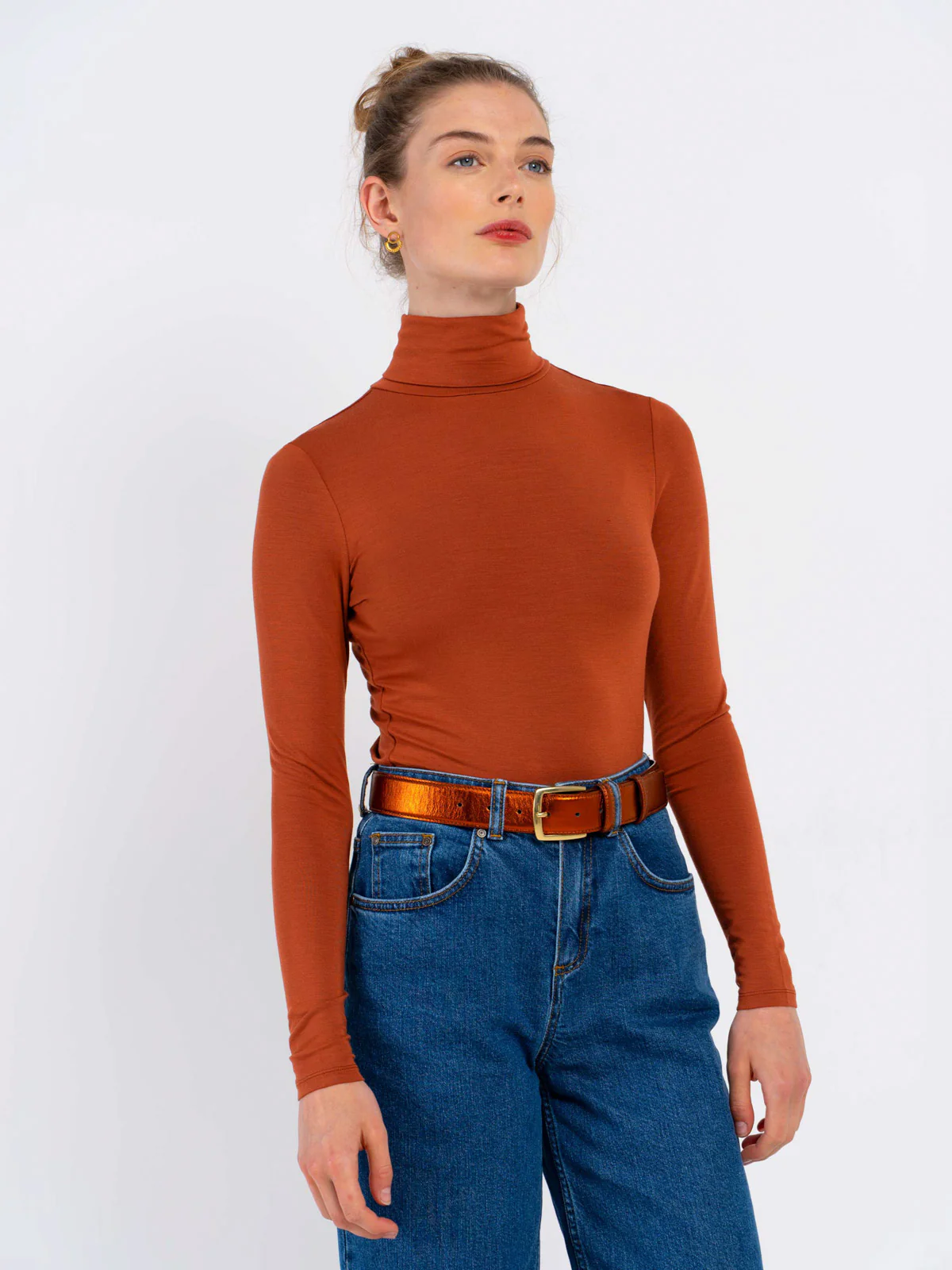 Silky Roll Neck - Image 121