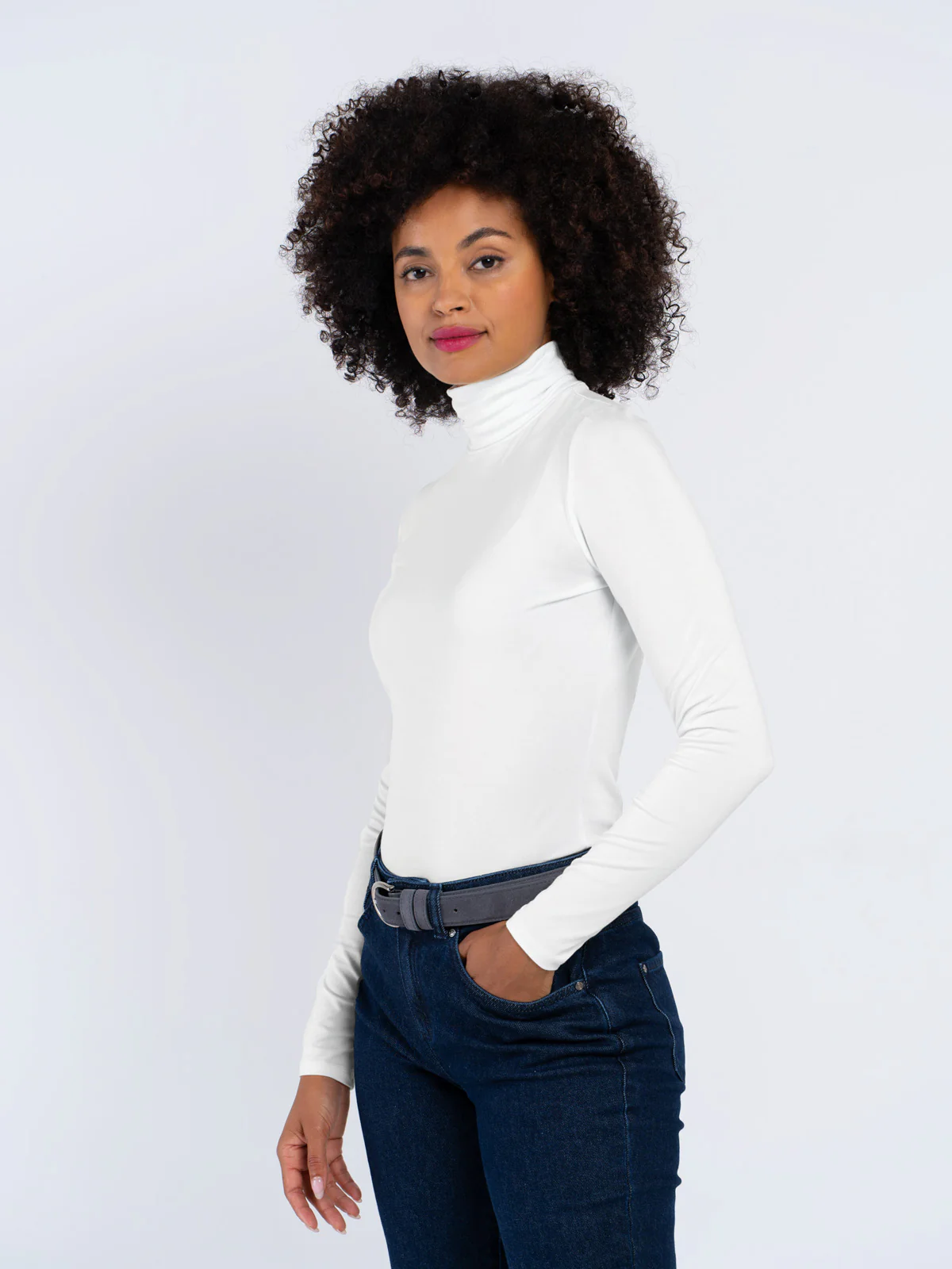 Silky Roll Neck - Image 32