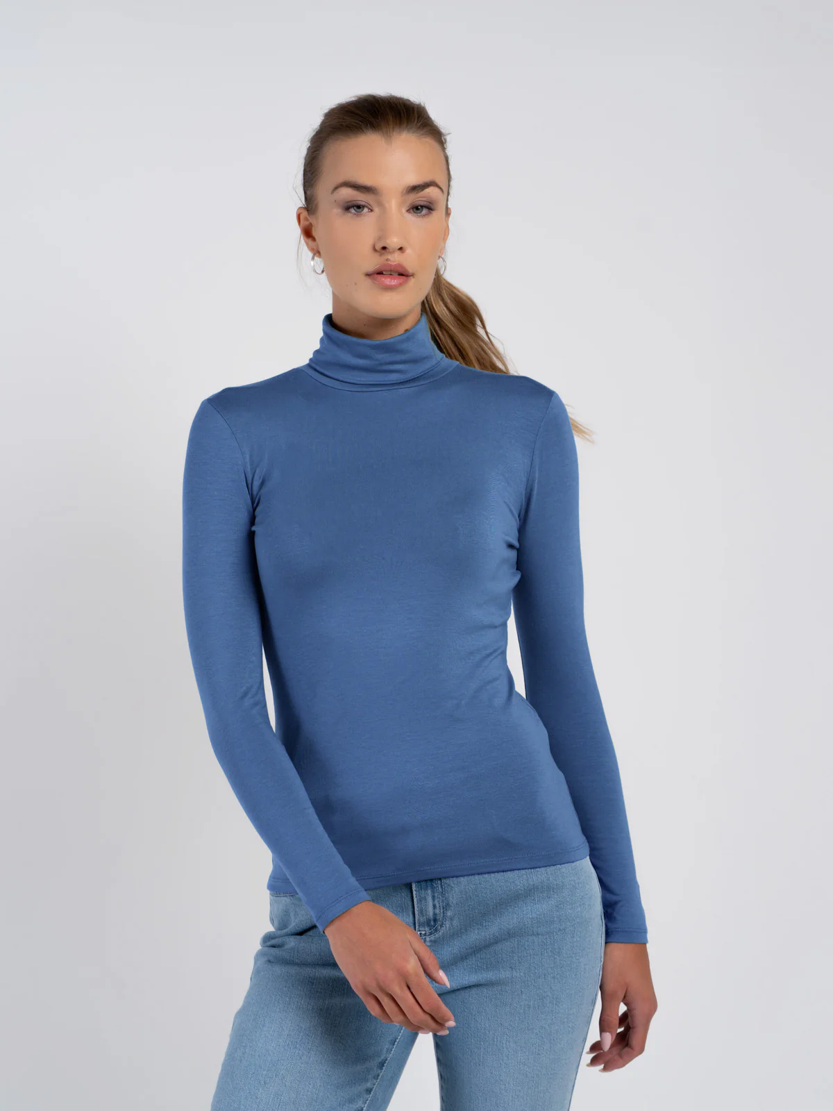 Silky Roll Neck - Image 41
