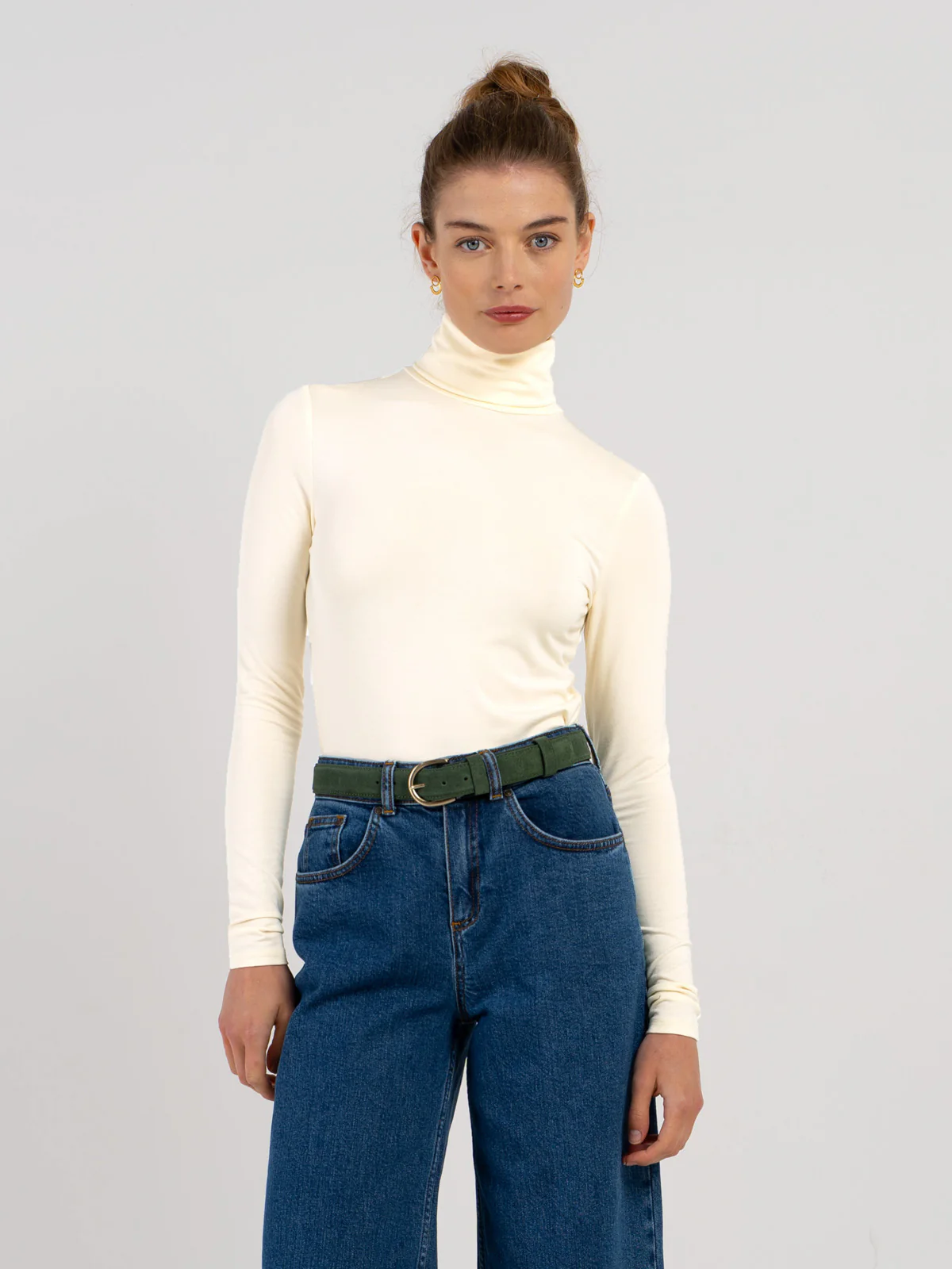 Silky Roll Neck - Image 61