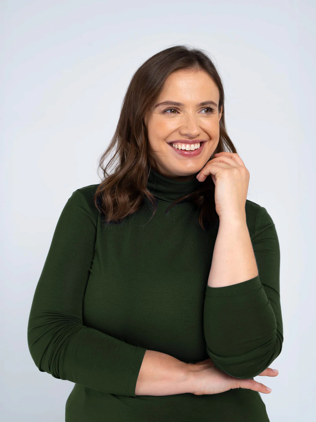 Silky Roll Neck - Image 66