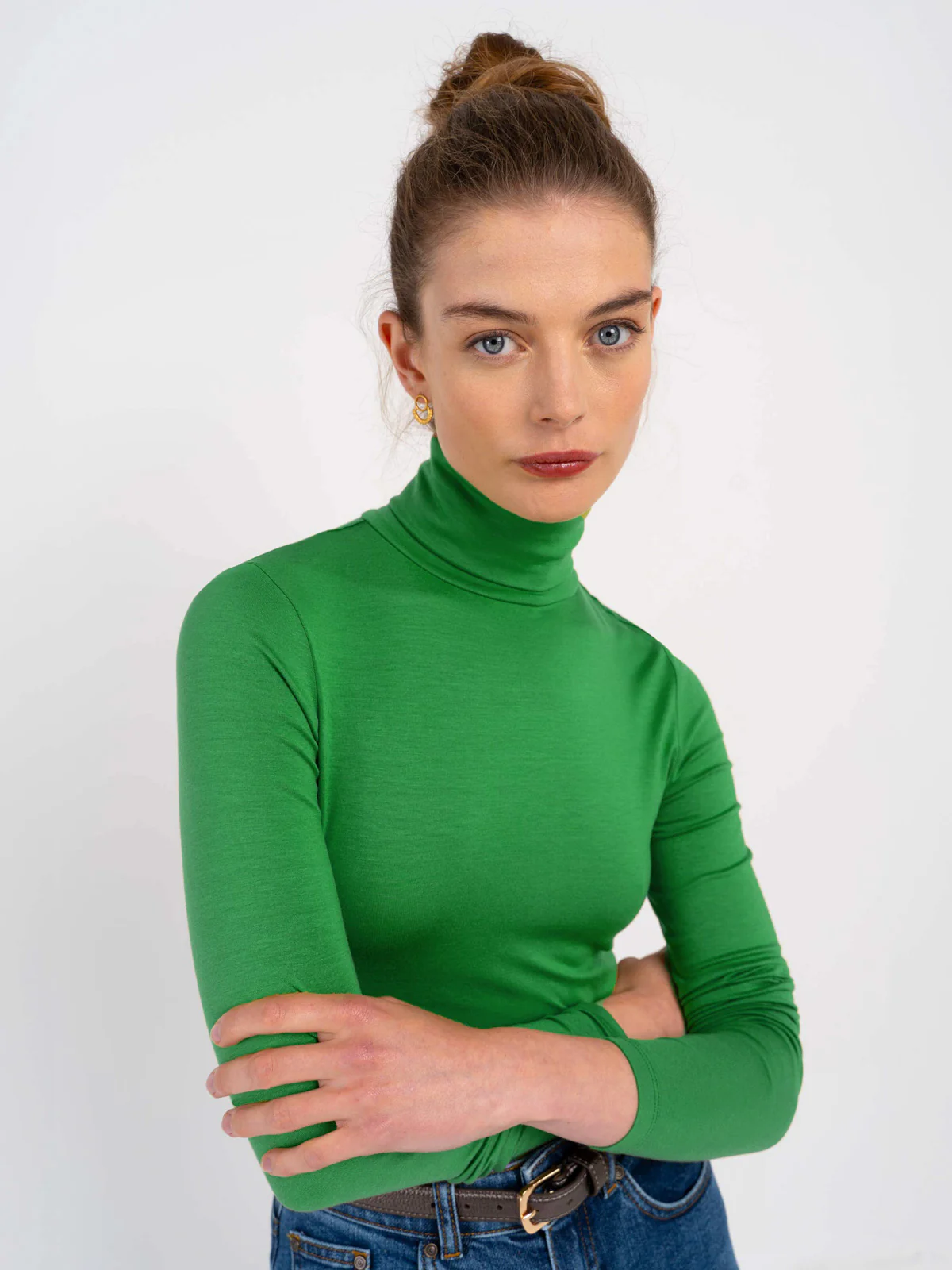 Silky Roll Neck - Image 71