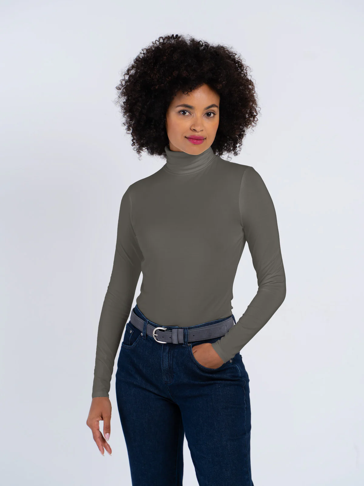 Silky Roll Neck - Image 87
