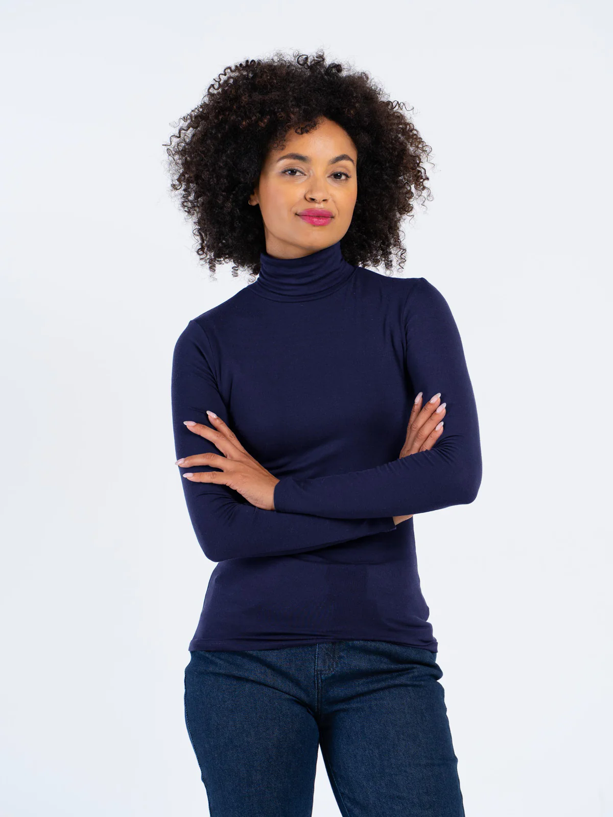 Silky Roll Neck - Image 92