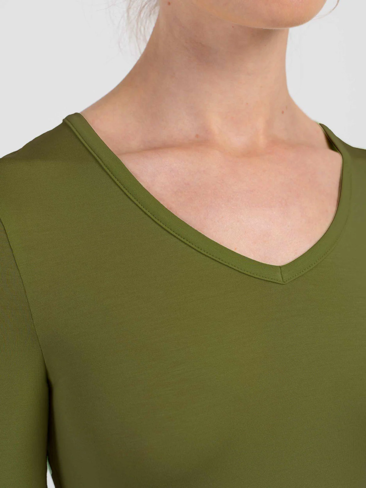 Silky V Neck - Image 23