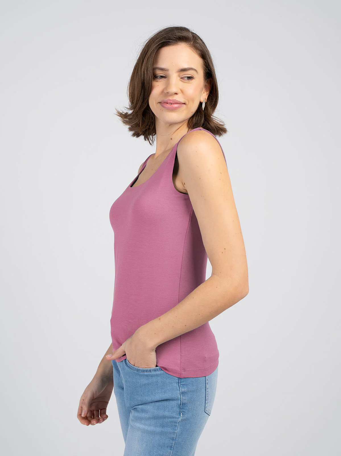 Sleeveless Soft Square Vest - Image 18