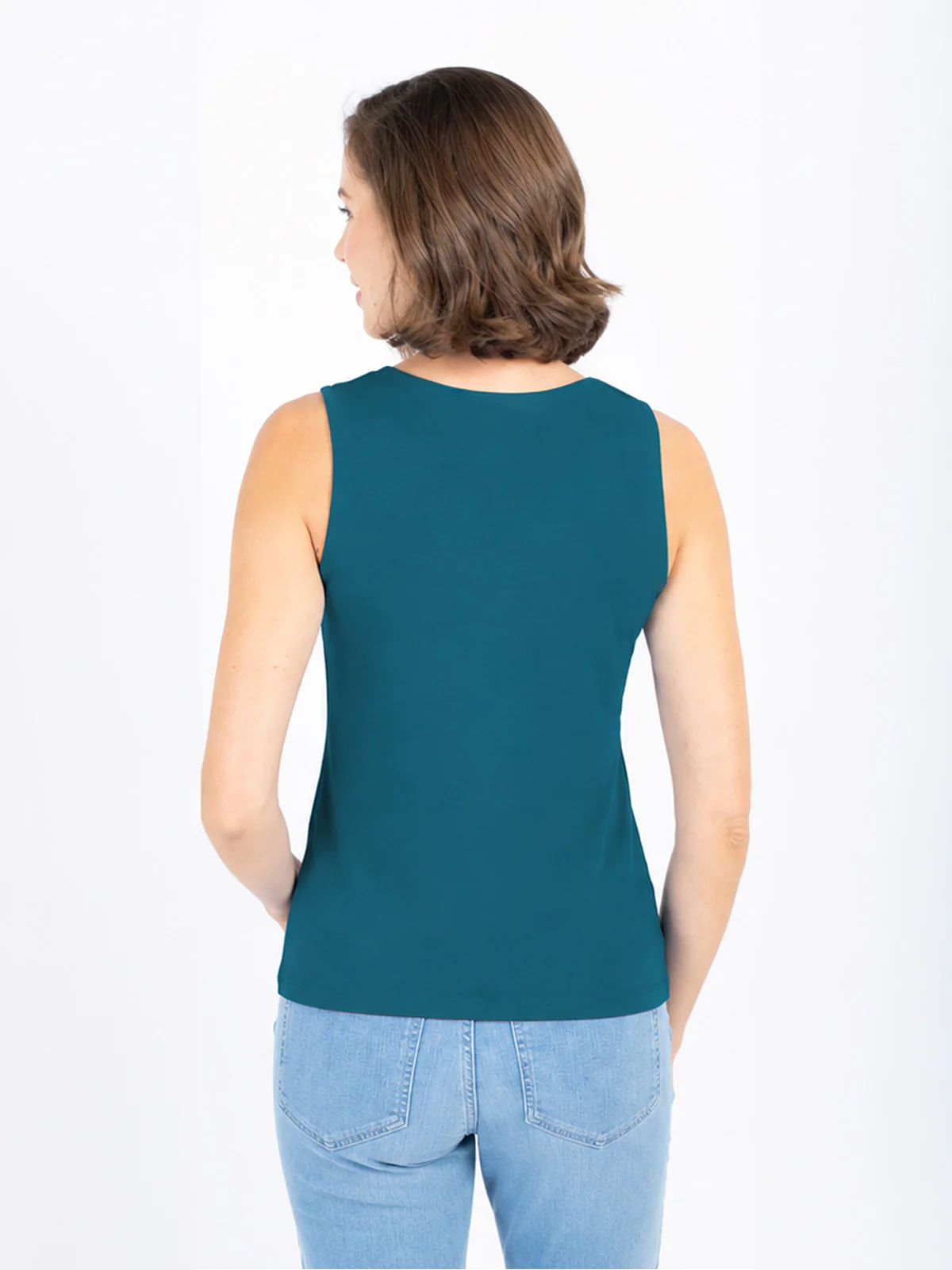 Sleeveless Soft Square Vest - Image 30