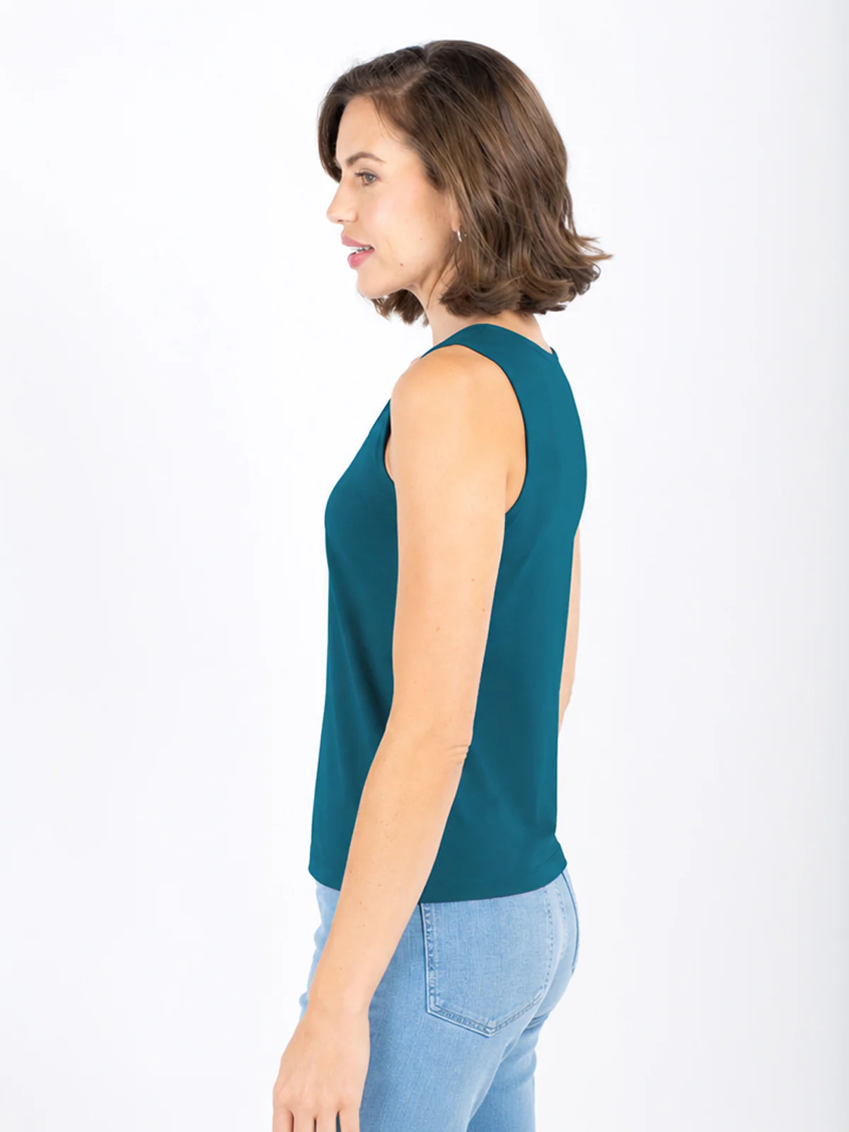 Sleeveless Soft Square Vest - Image 31