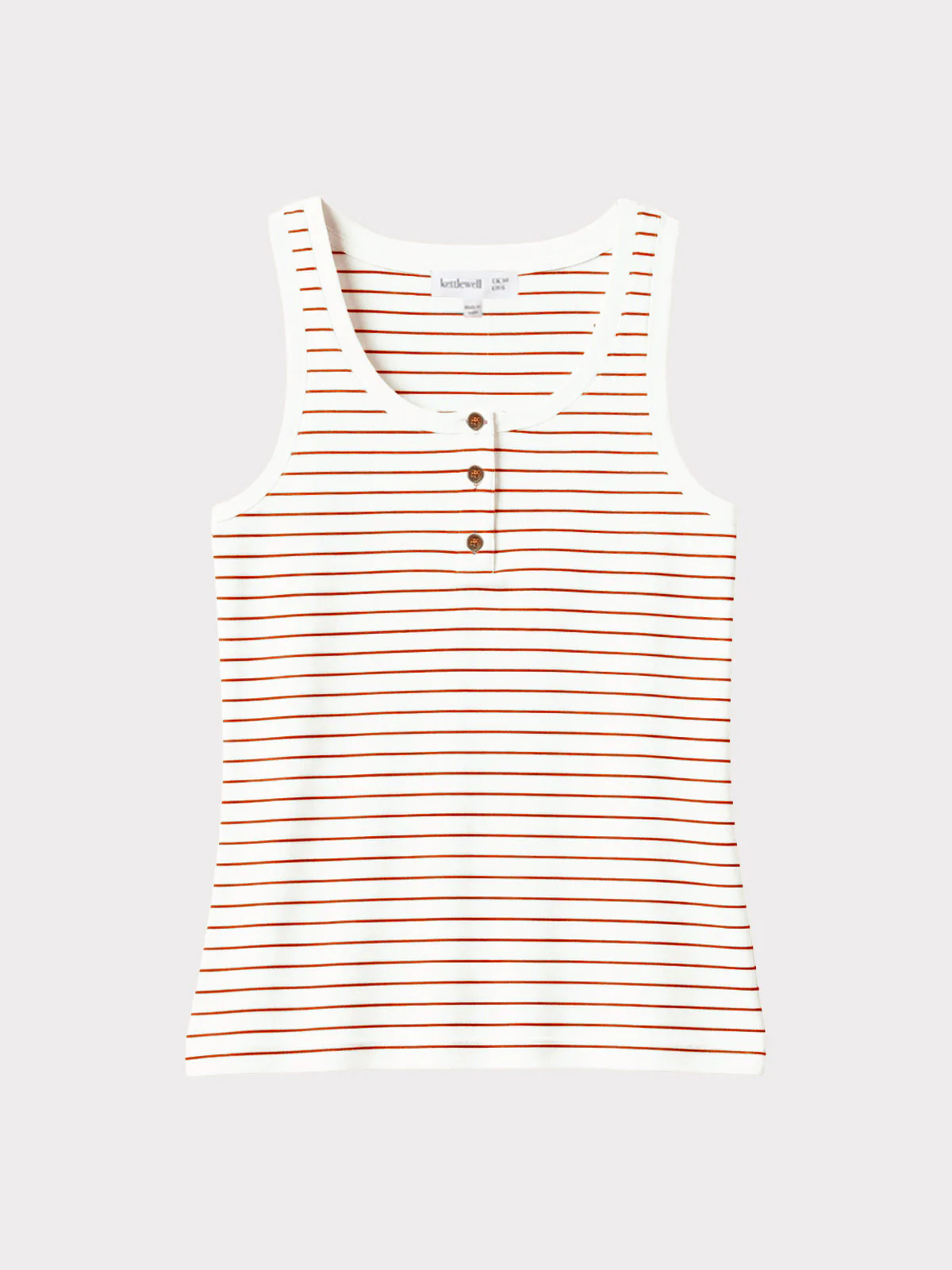 Stripe Jersey Rib Vest - Image 10