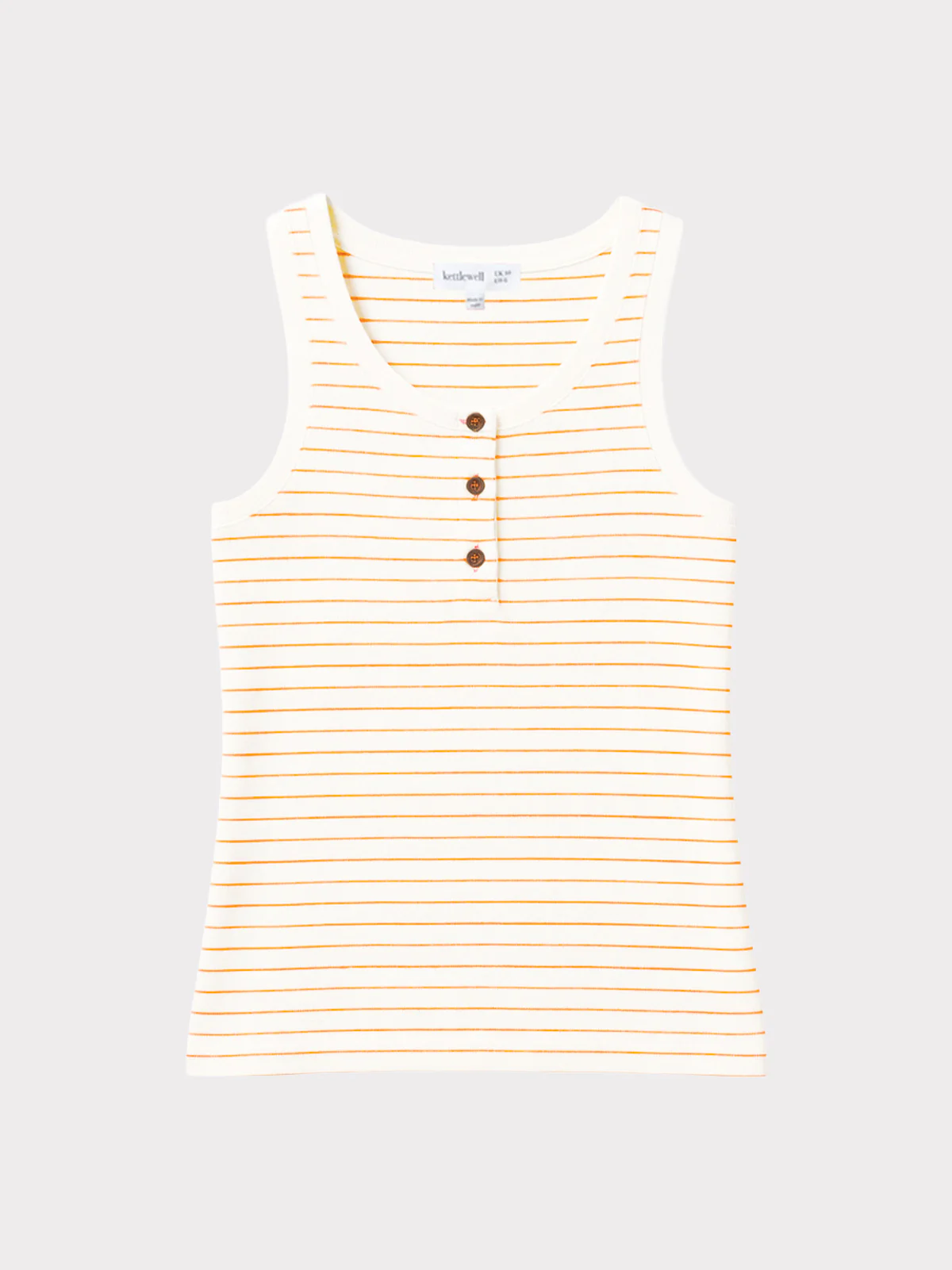 Stripe Jersey Rib Vest - Image 4