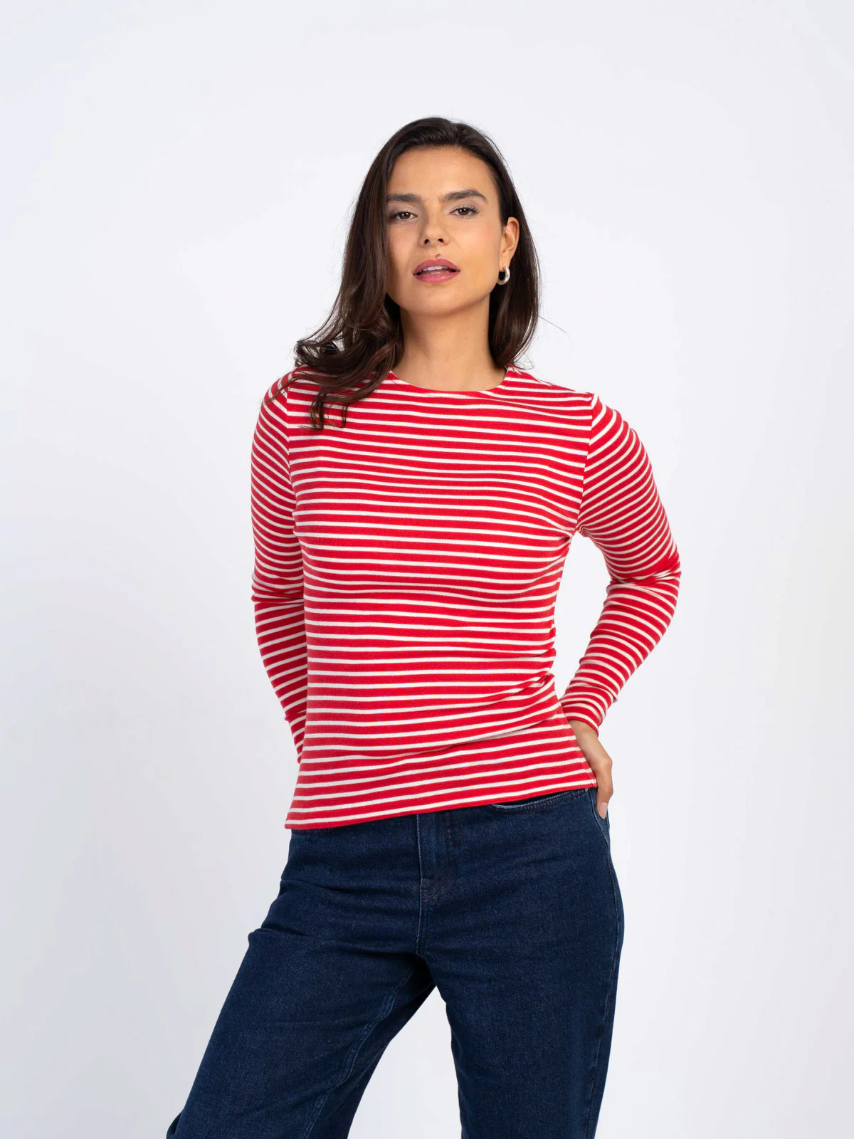 Stripey Long Sleeve Tee