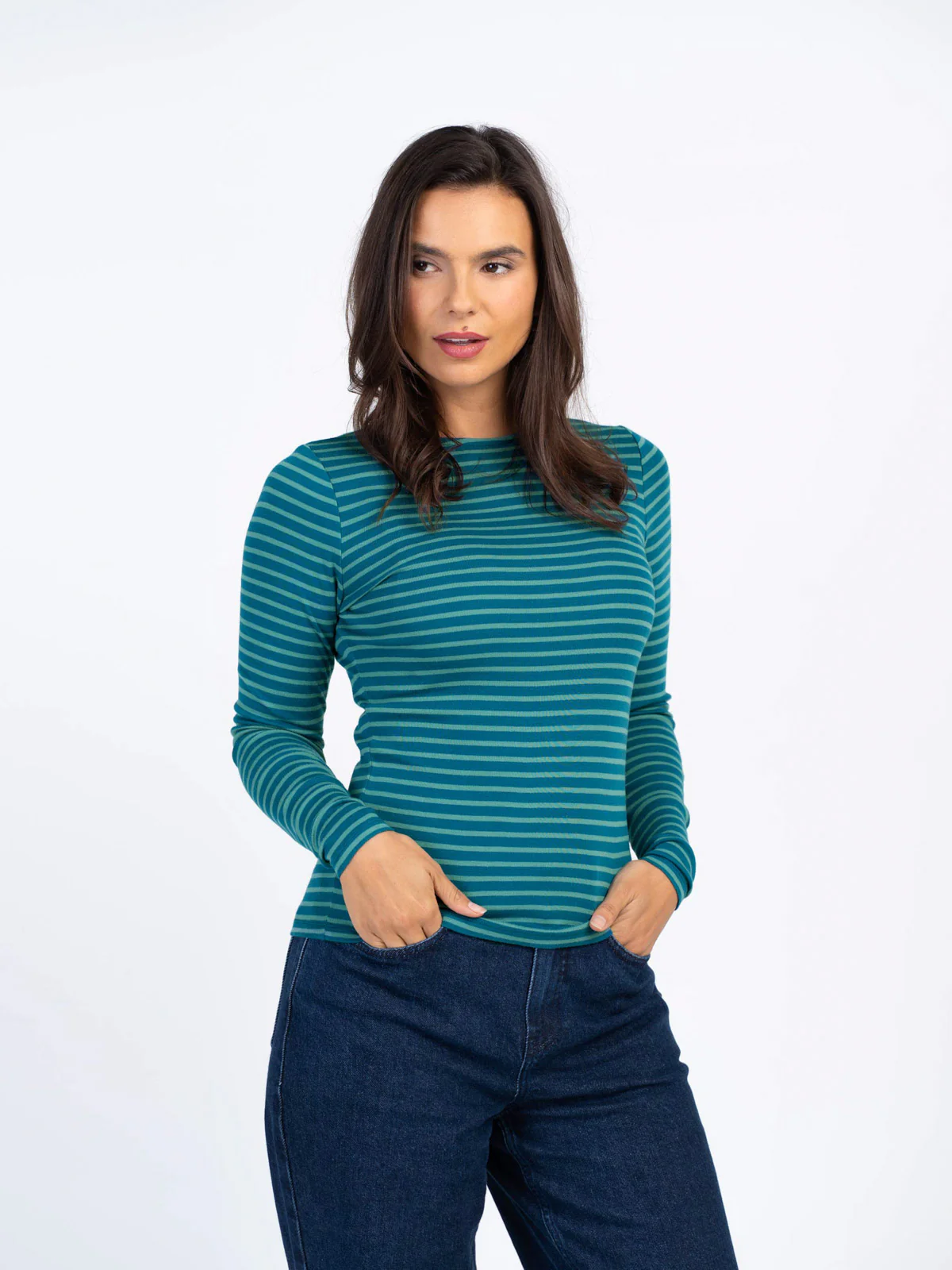 Stripey Long Sleeve Tee - Image 28