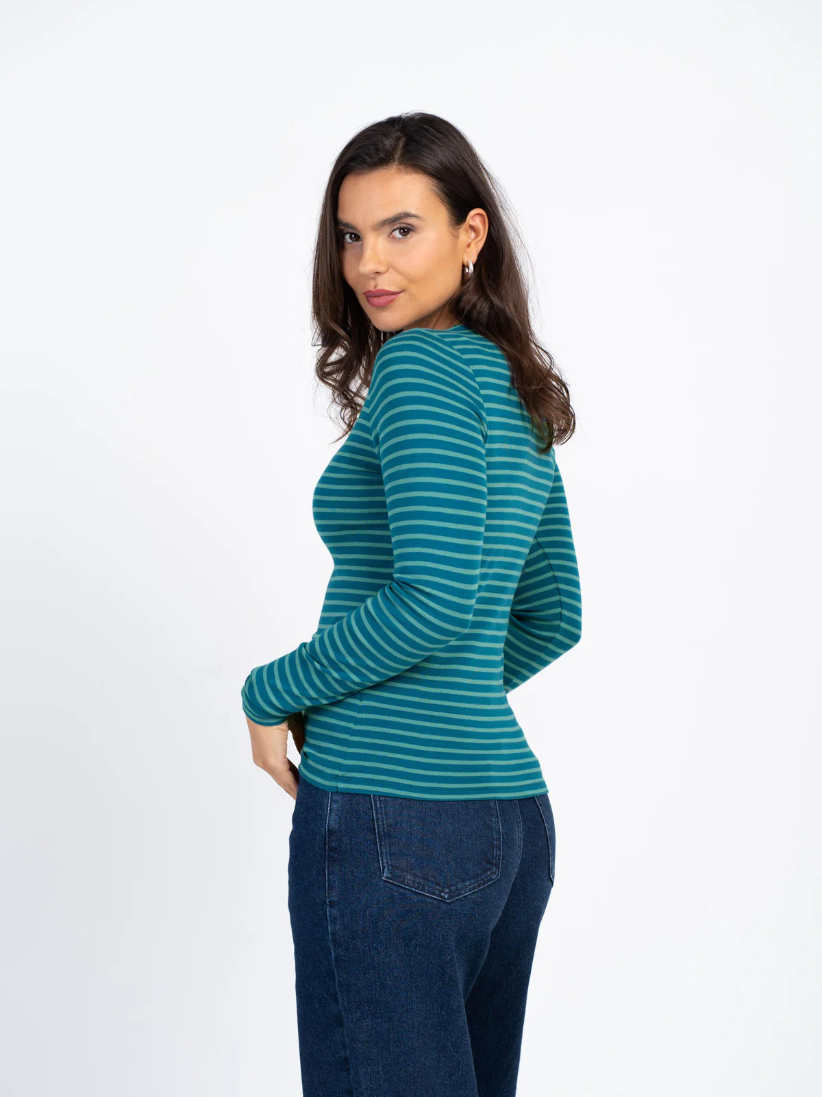 Stripey Long Sleeve Tee - Image 29