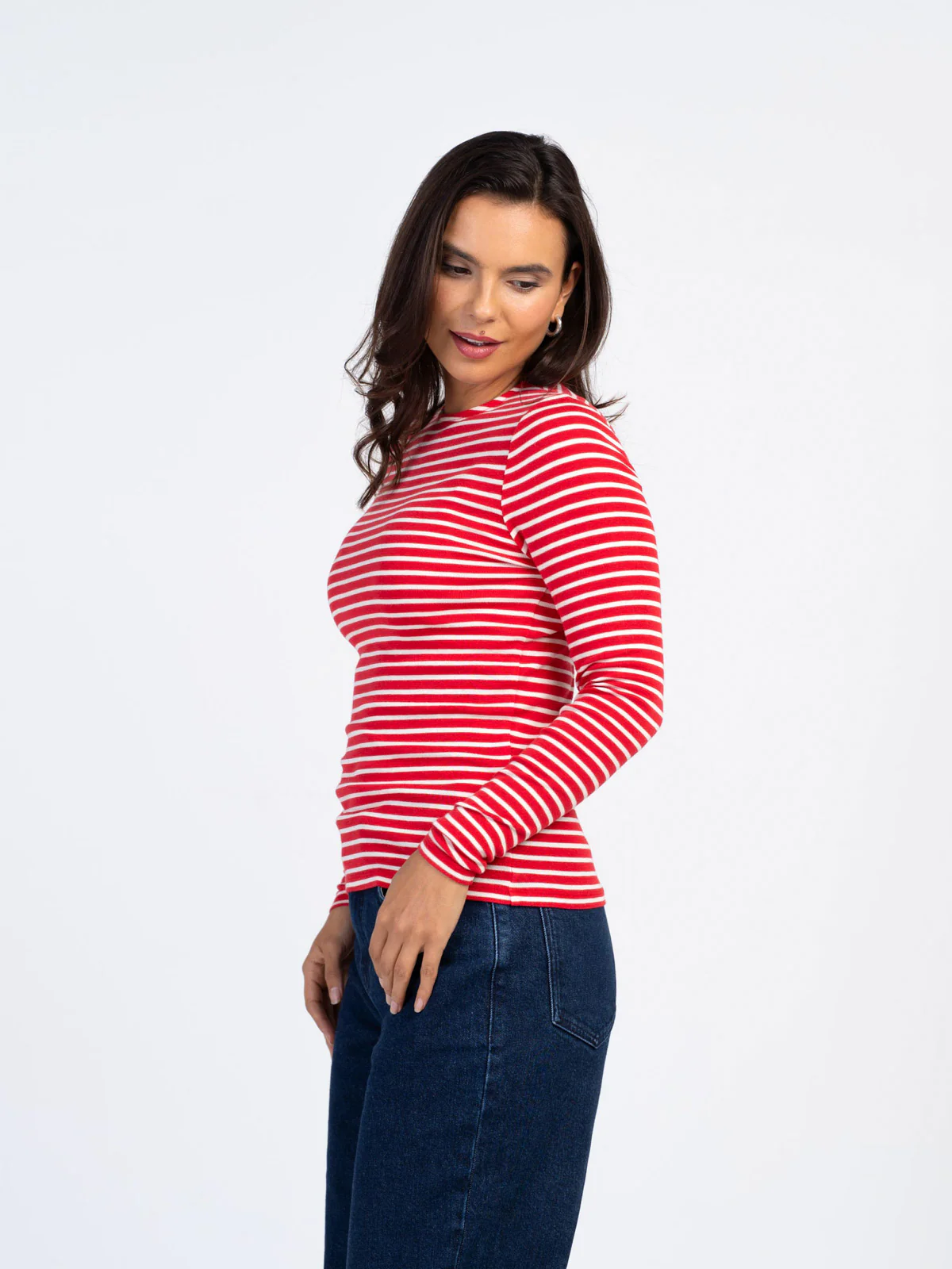 Stripey Long Sleeve Tee - Image 4