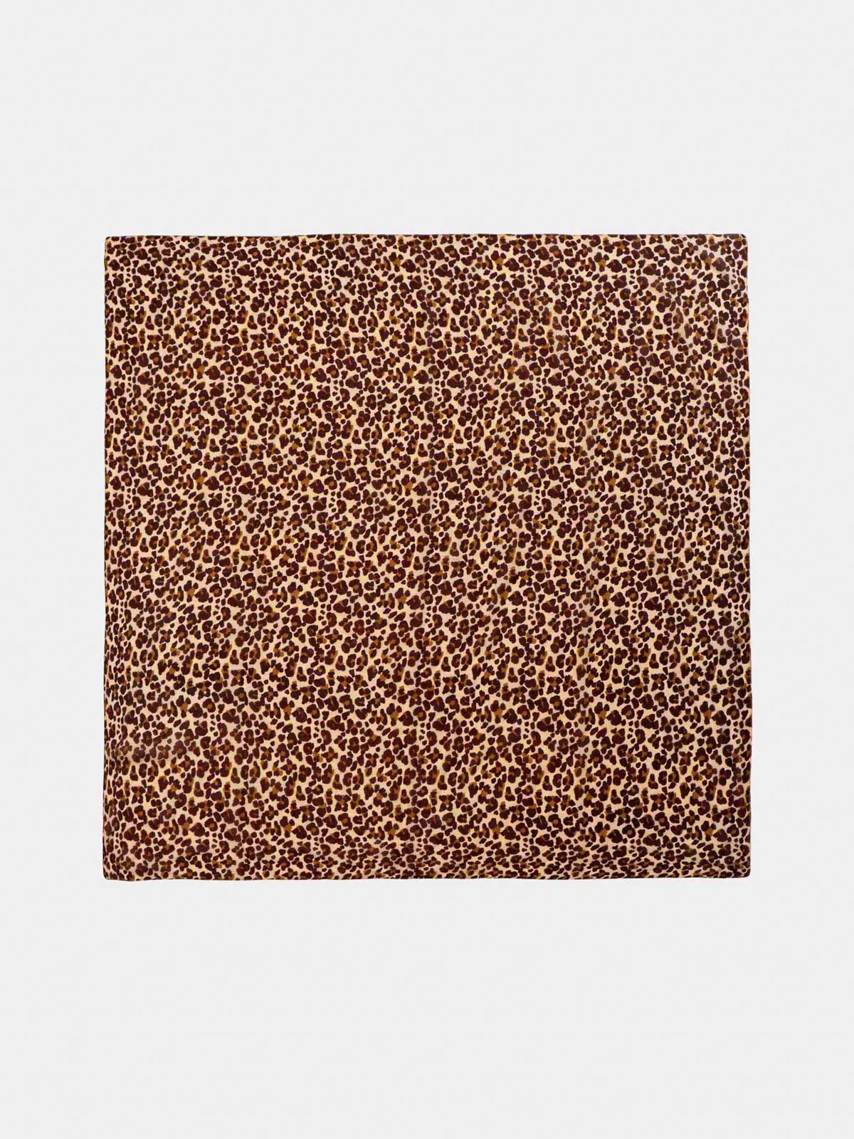 Sylvie Leopard Square Silk Scarf - Image 17