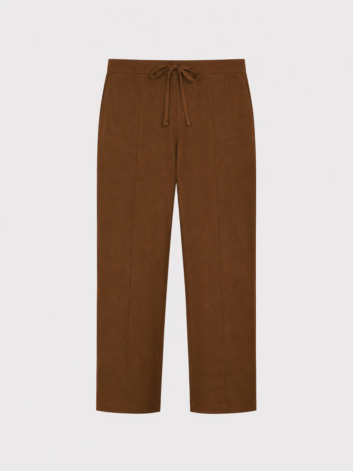 Tapered Linen Trousers - Image 10