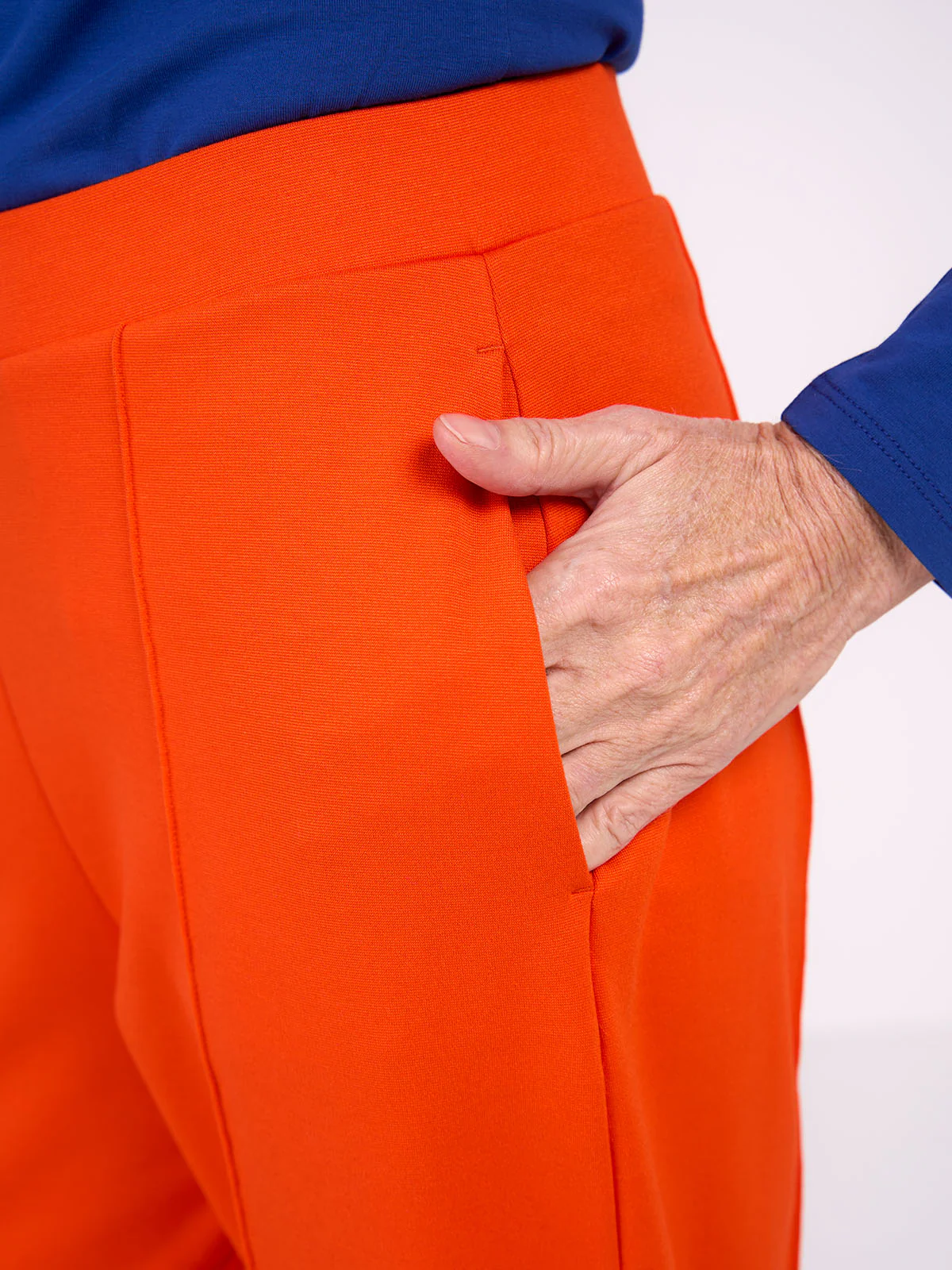 Tapered Pull On Ponte Trousers - Image 10