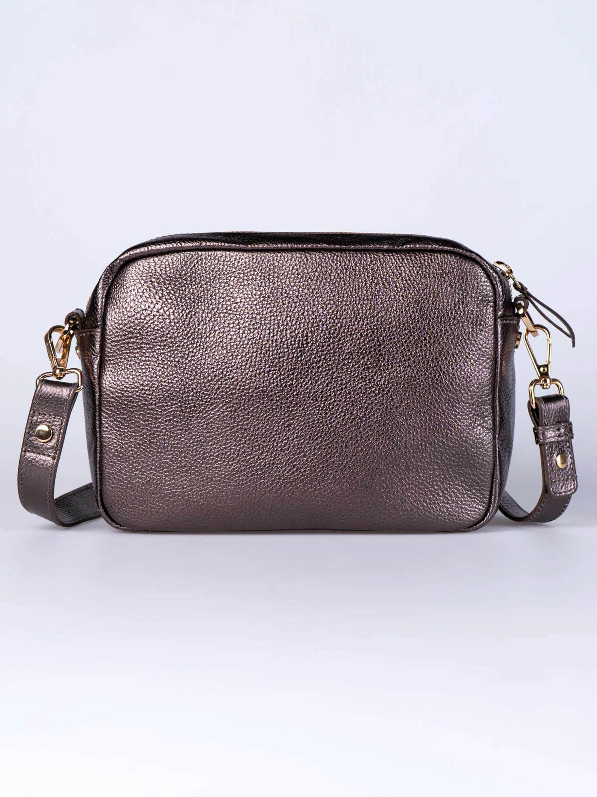 Taylor Metallic Cross Body Bag - Image 10
