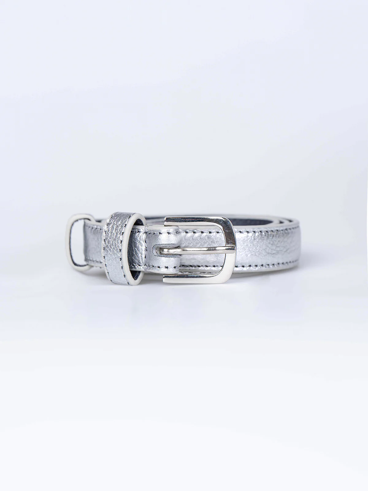 Taylor Metallic Skinny Belt - Image 8