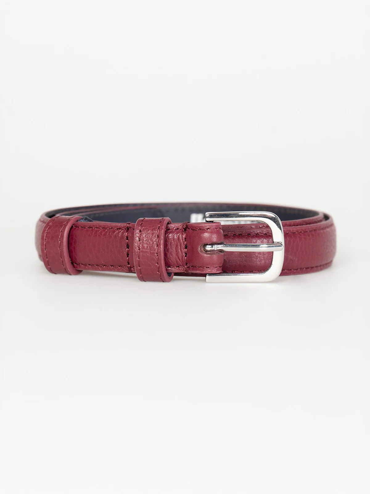 Taylor Skinny Leather Belt - Image 3