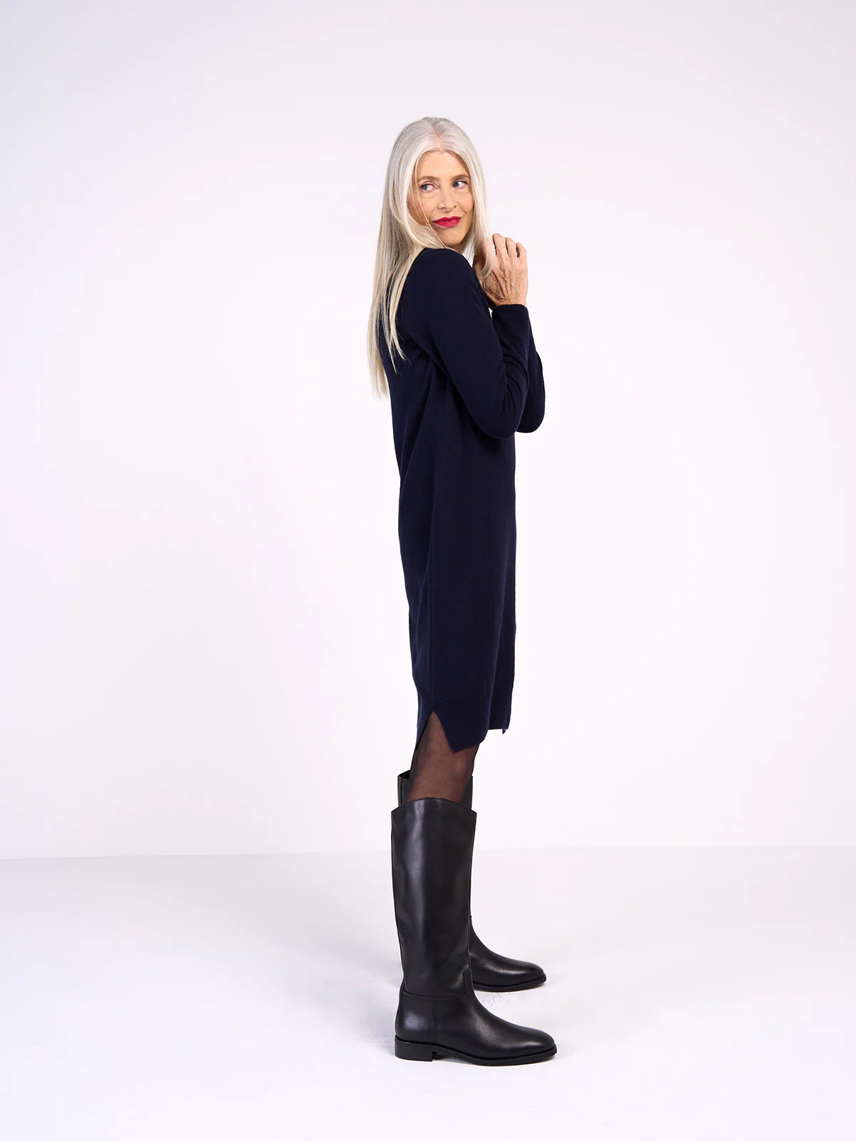 Trophy Neck Dress - Image 10