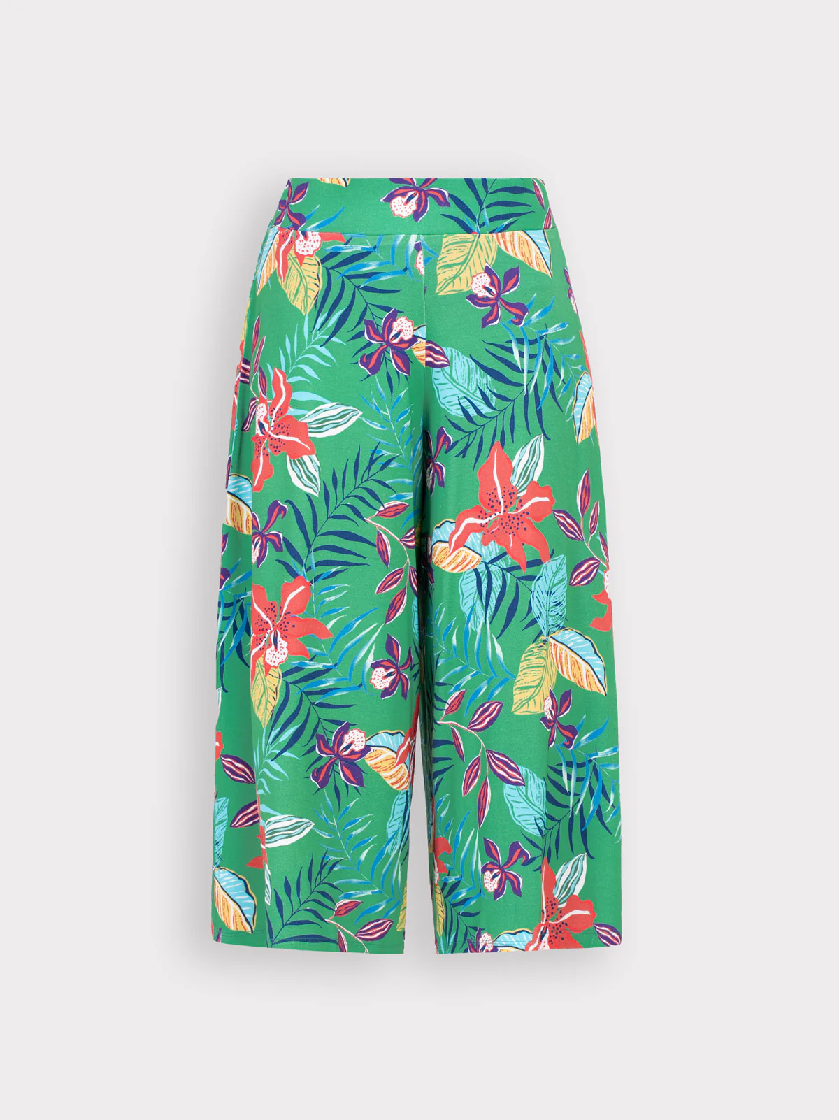 Tropical Printed Culottes - Image 12