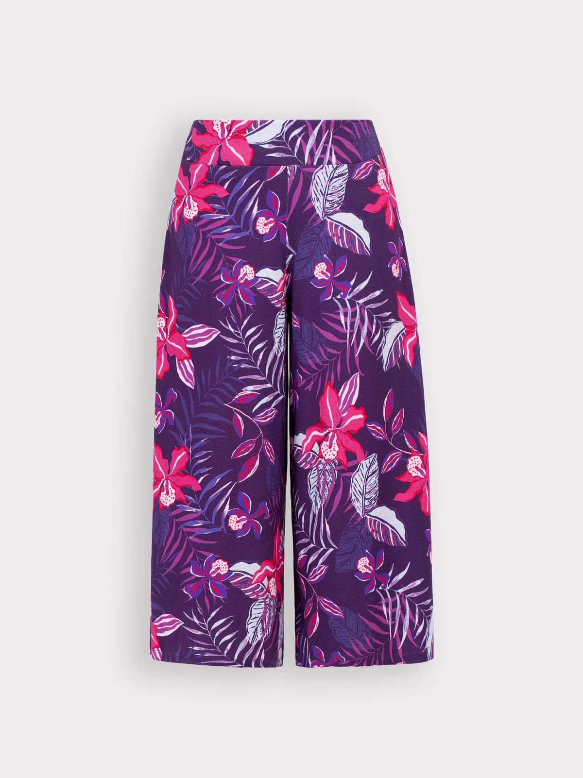 Tropical Printed Culottes - Image 8