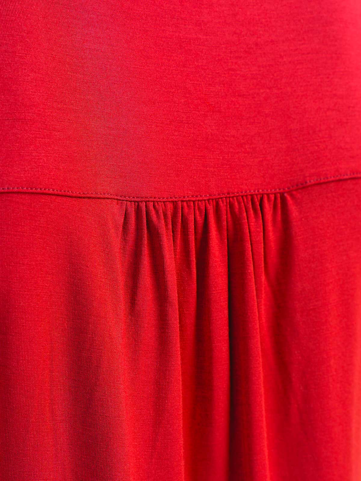 V Neck Short Sleeve Modal Top - Image 16