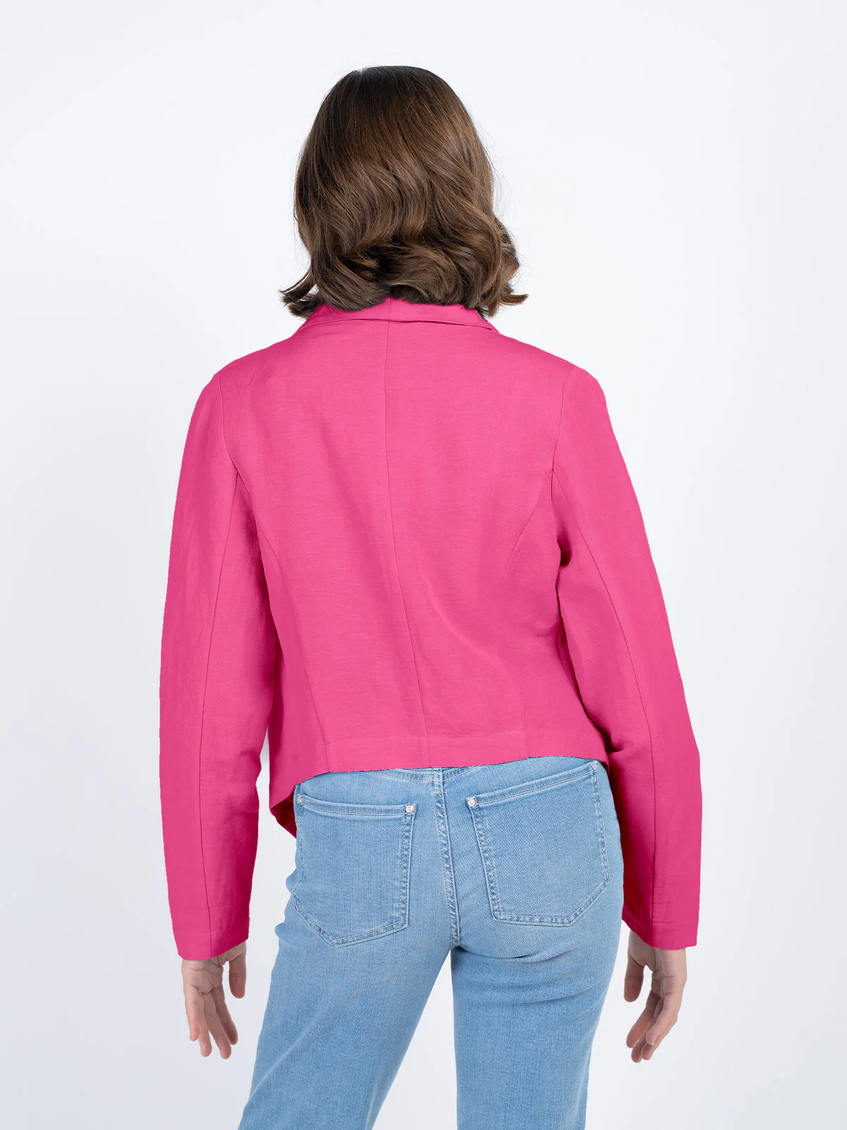 Waterfall Linen Jacket - Image 25