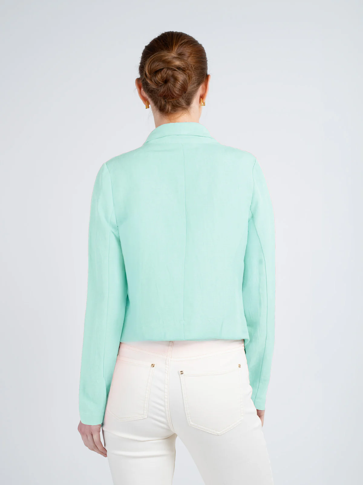 Waterfall Linen Jacket - Image 33