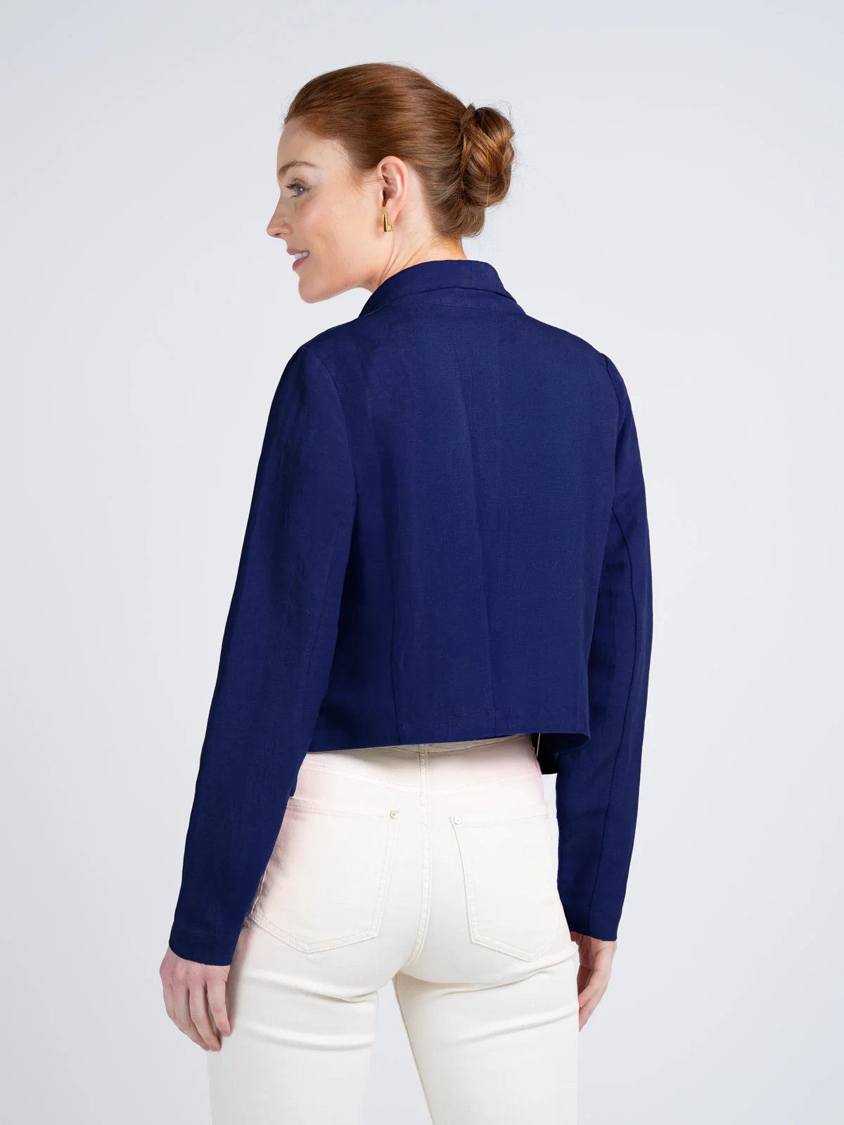 Waterfall Linen Jacket - Image 7