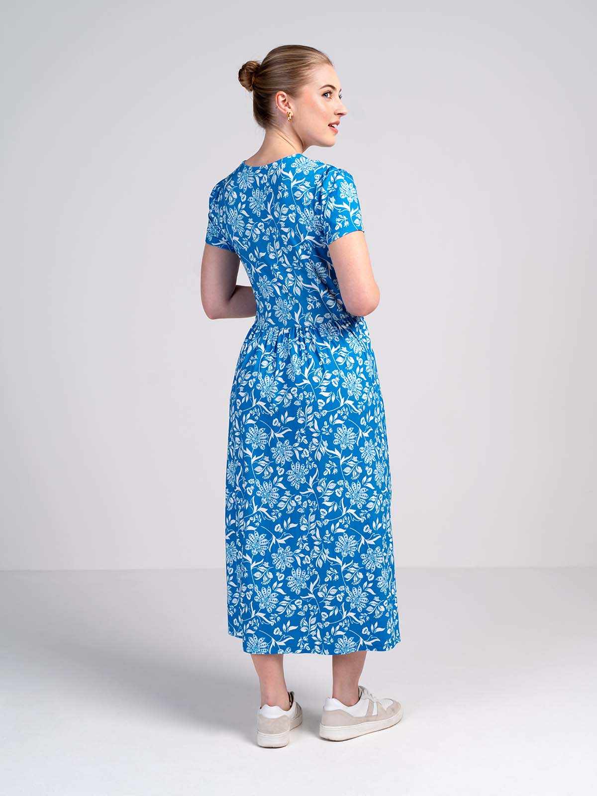 Western Printed Jersey Dress - Image 10