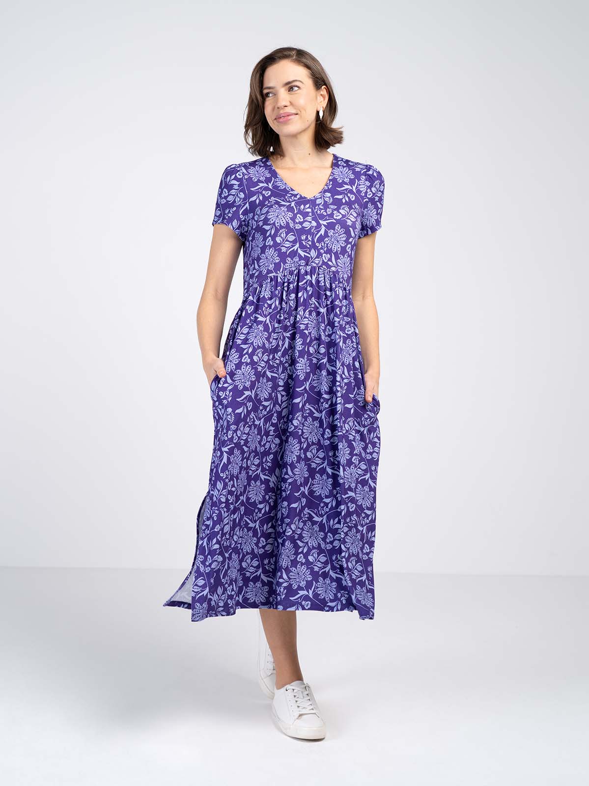 Western Printed Jersey Dress - Image 17