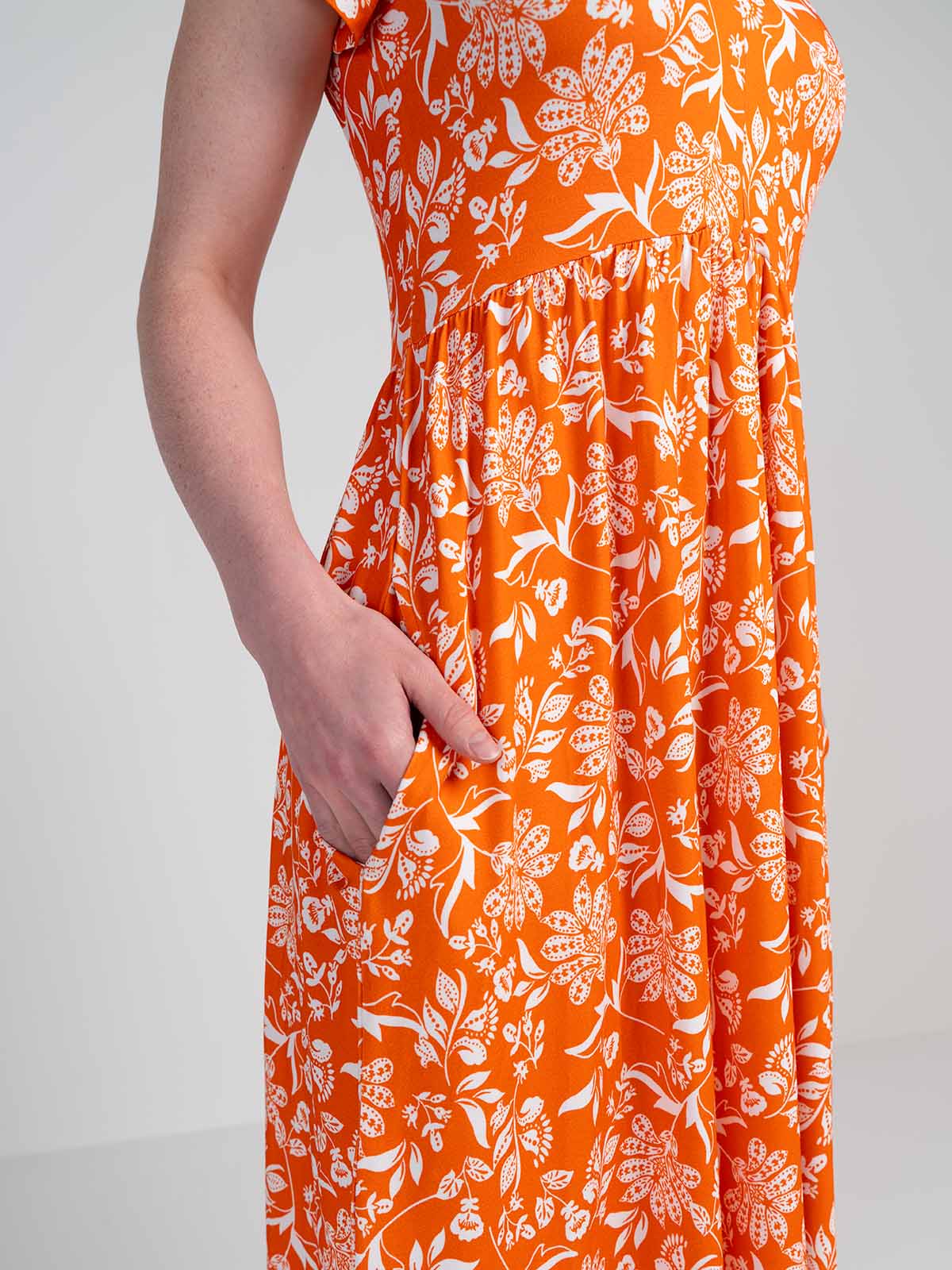 Western Printed Jersey Dress - Image 6