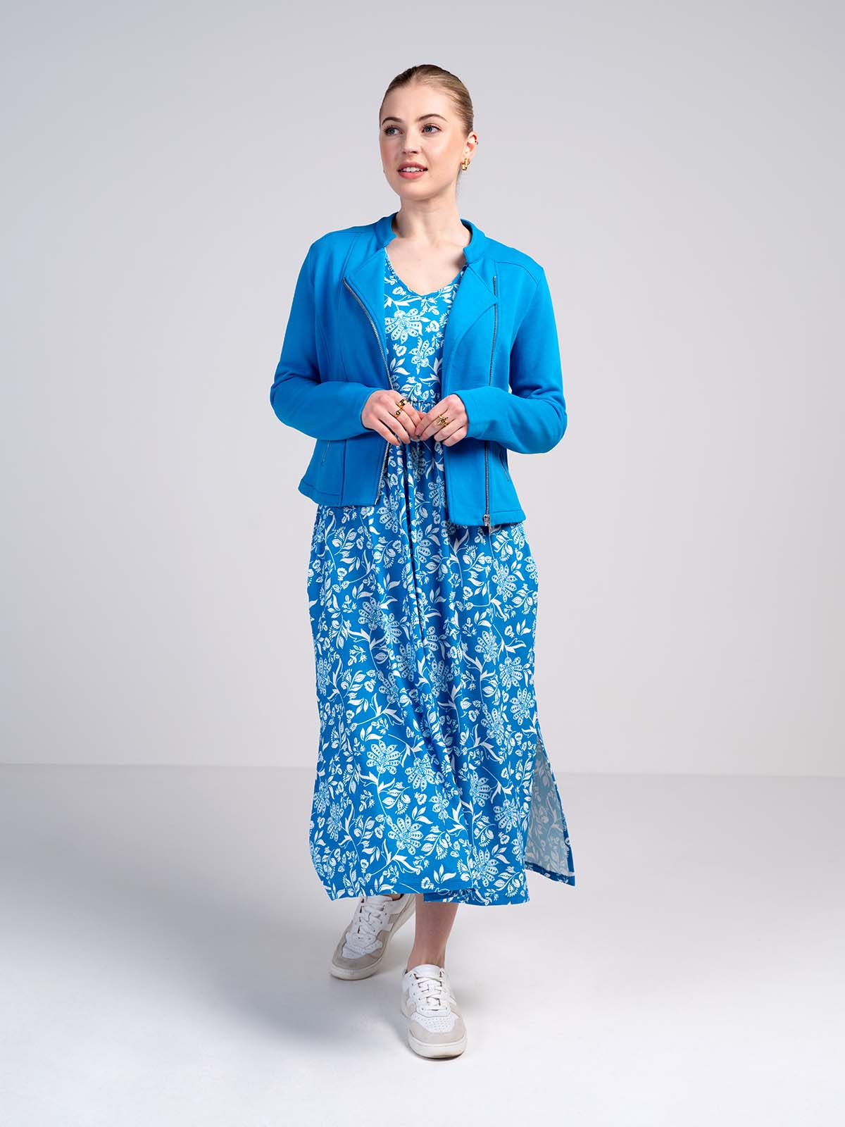 Western Printed Jersey Dress - Image 9