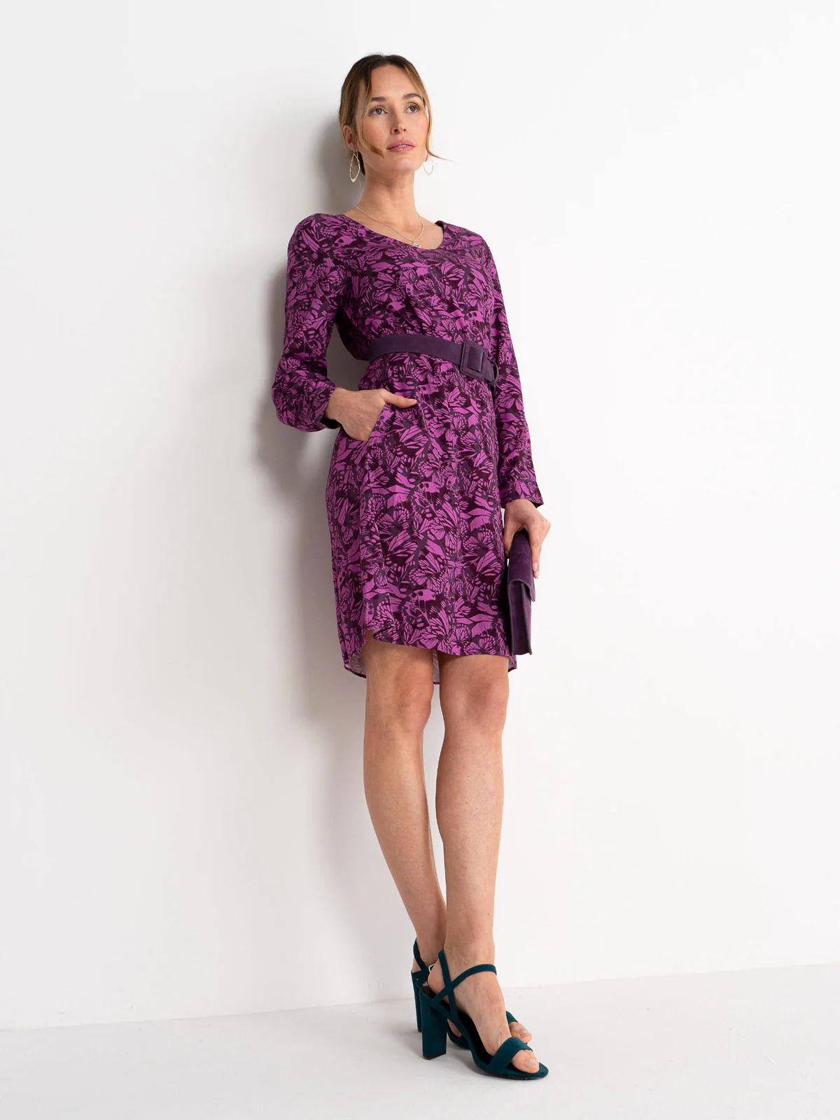 Zoe Print Dress - Image 4