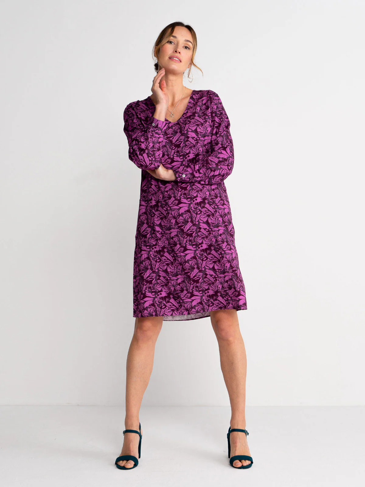 Zoe Print Dress - Image 5